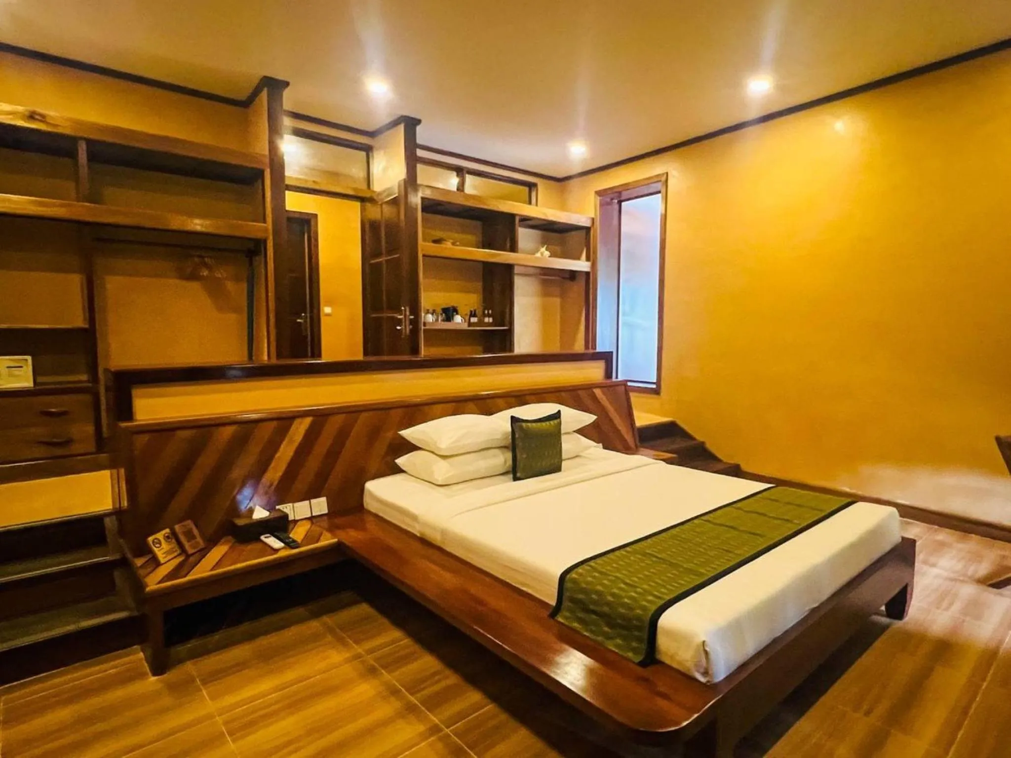 Bed in Veranda Natural Resort