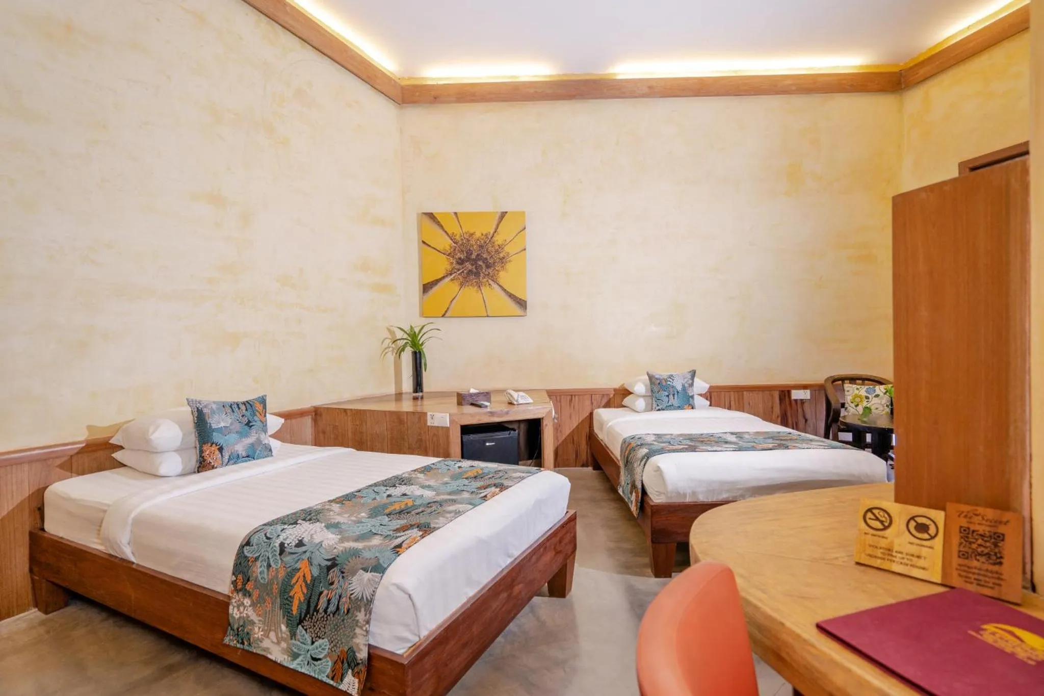 Bed in Veranda Natural Resort