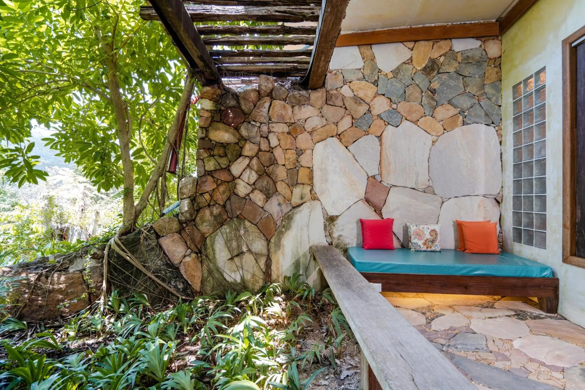 Seating area in Veranda Natural Resort
