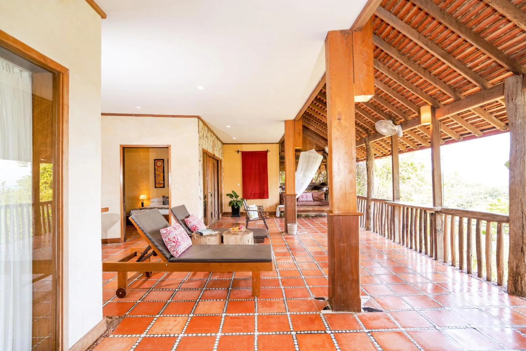 Balcony/Terrace in Veranda Natural Resort
