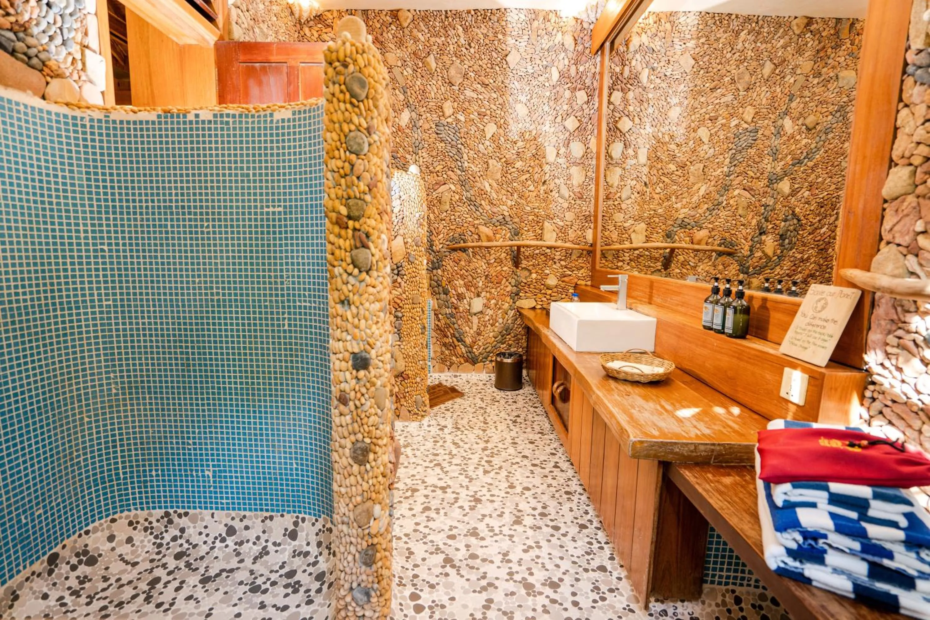 Shower in Veranda Natural Resort