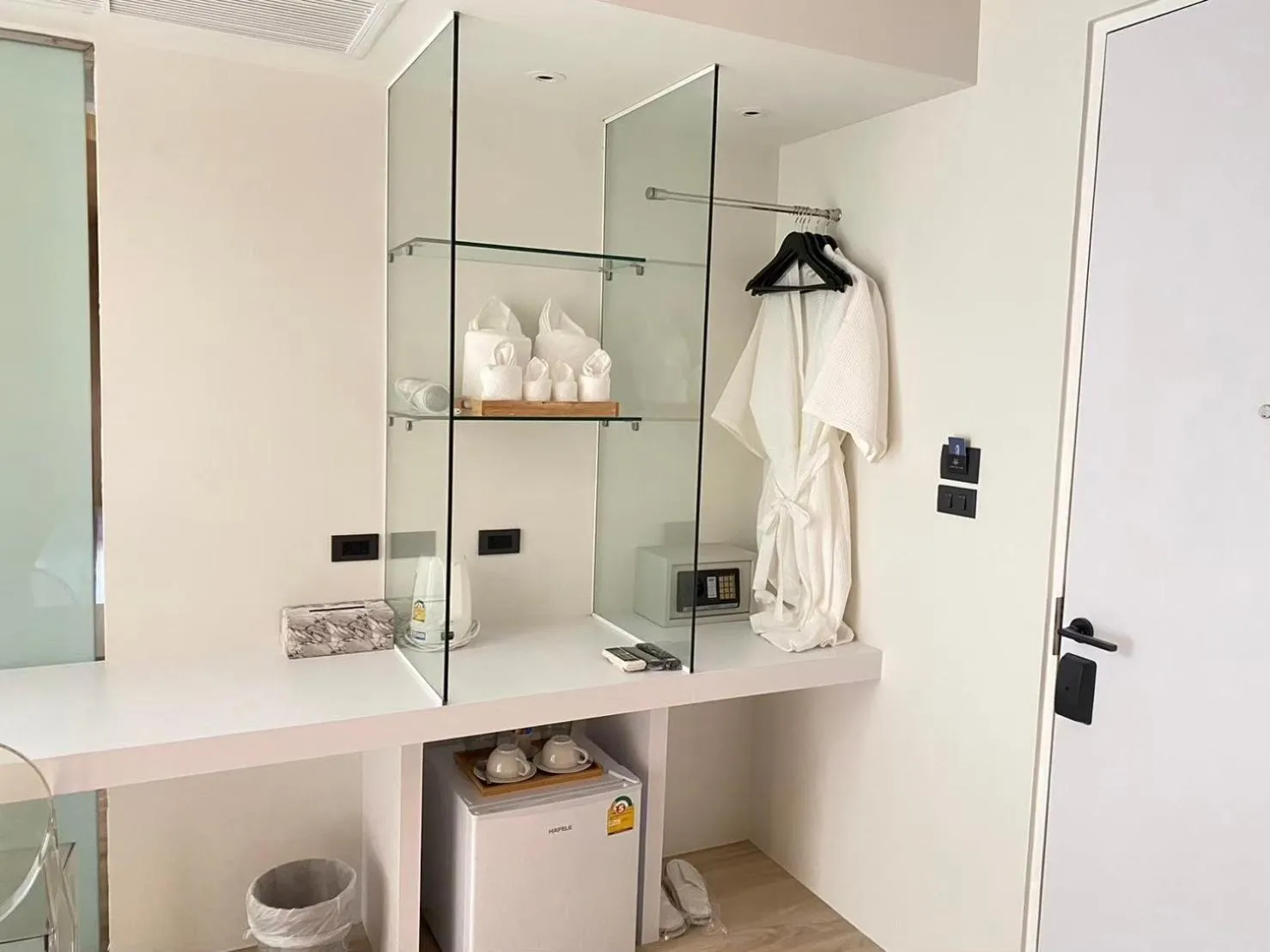 Shower in Nirundorn Resort Chaam