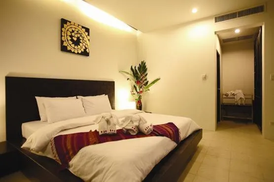 Bed in The Shambhala Khaolak Resort