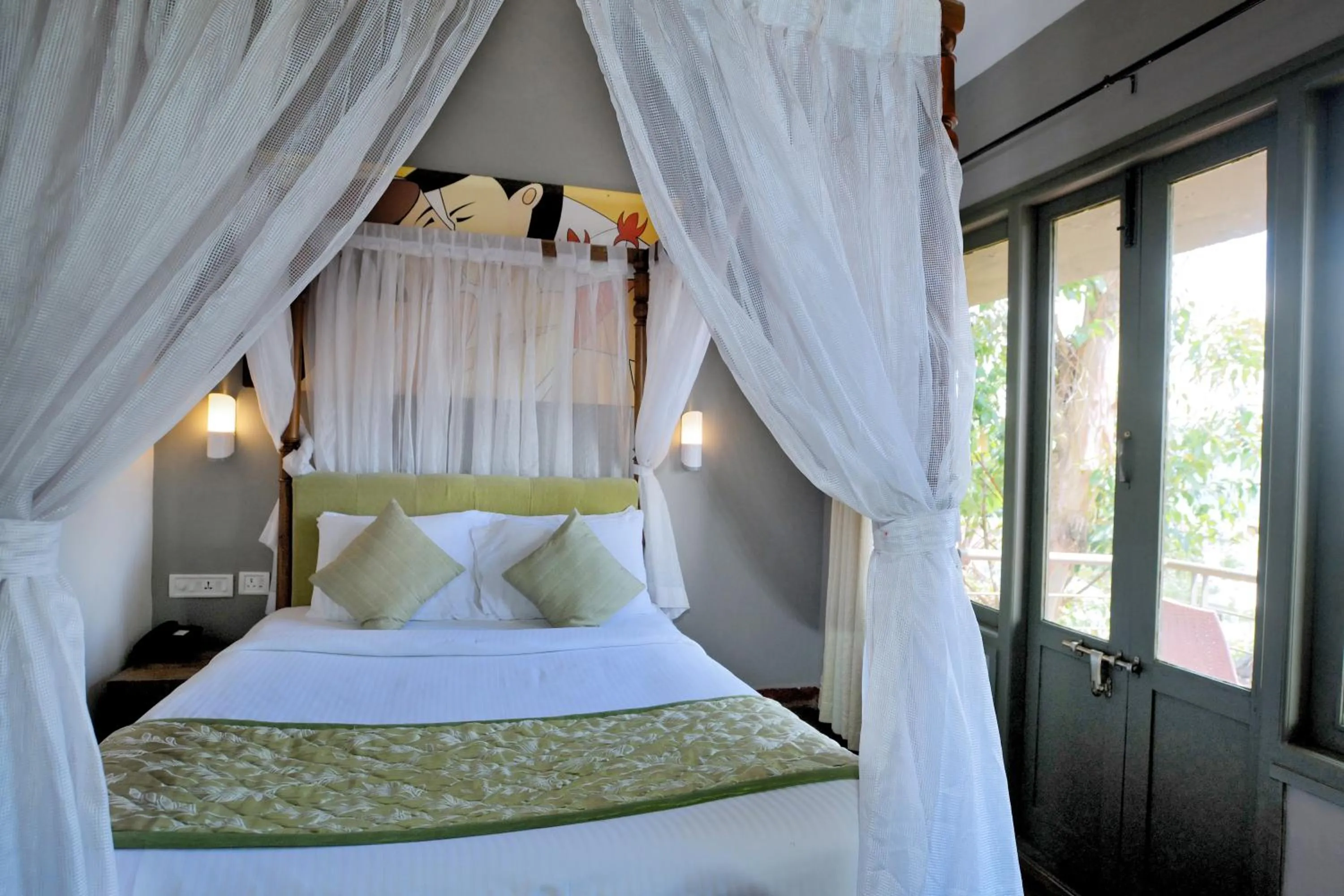 Bed in Mountain Club Resort Munnar