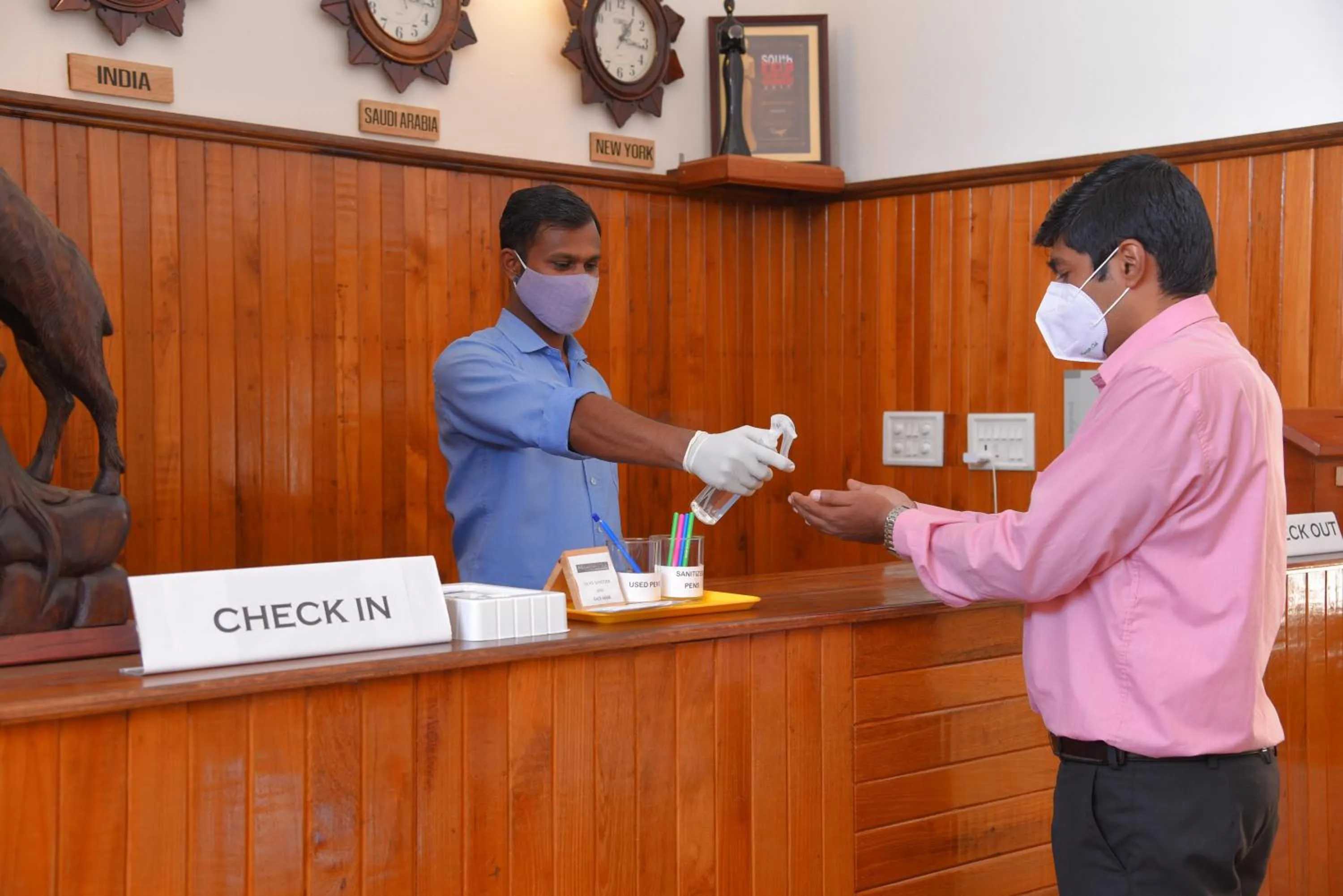 Lobby or reception in Mountain Club Resort Munnar