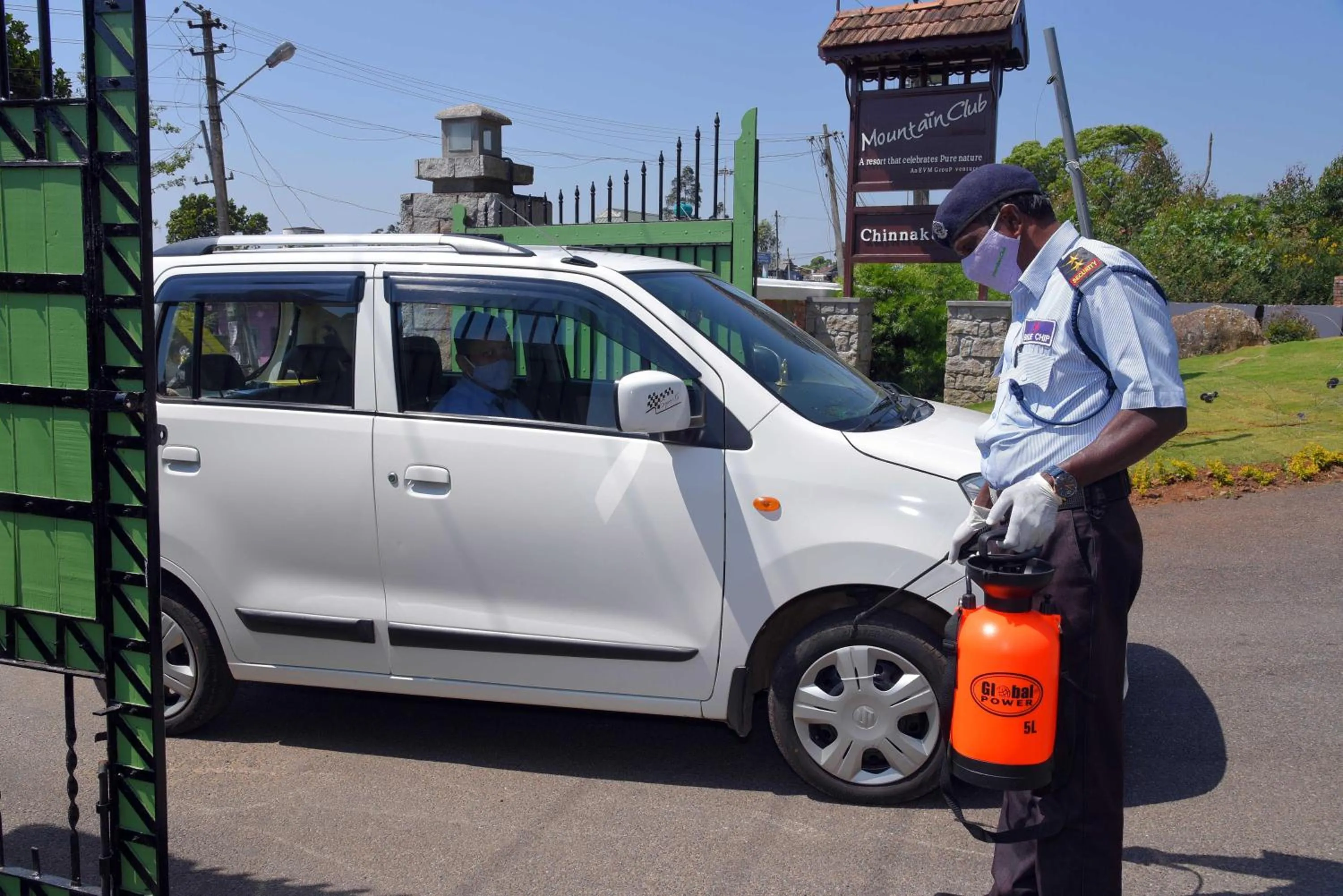 Facade/entrance in Mountain Club Resort Munnar