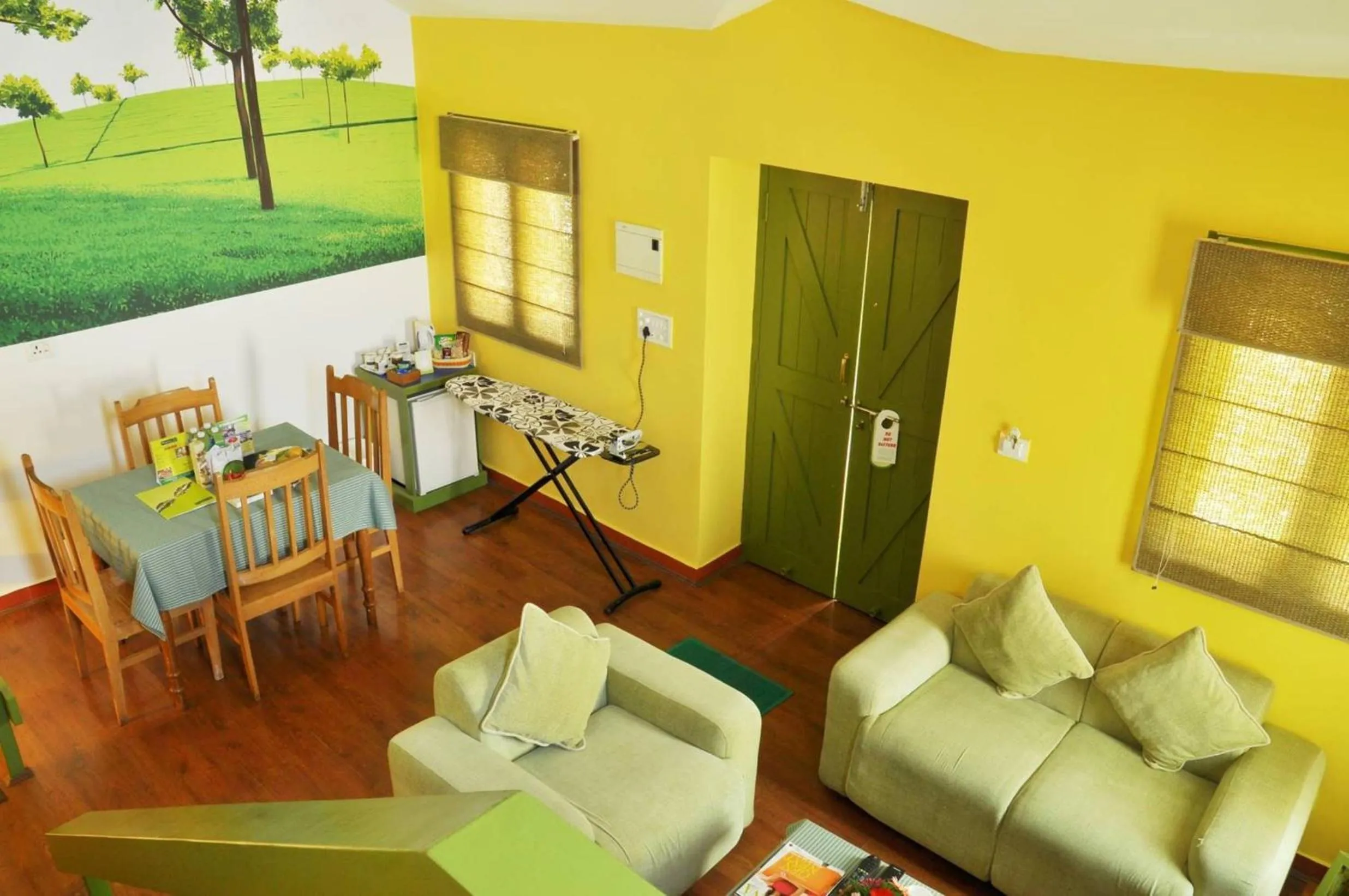 Living room in Mountain Club Resort Munnar