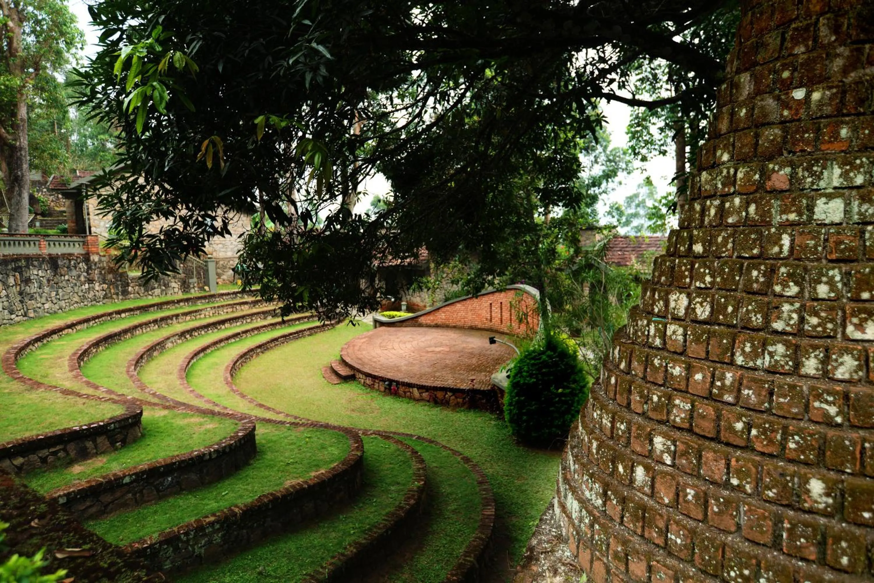 Natural landscape in Mountain Club Resort Munnar