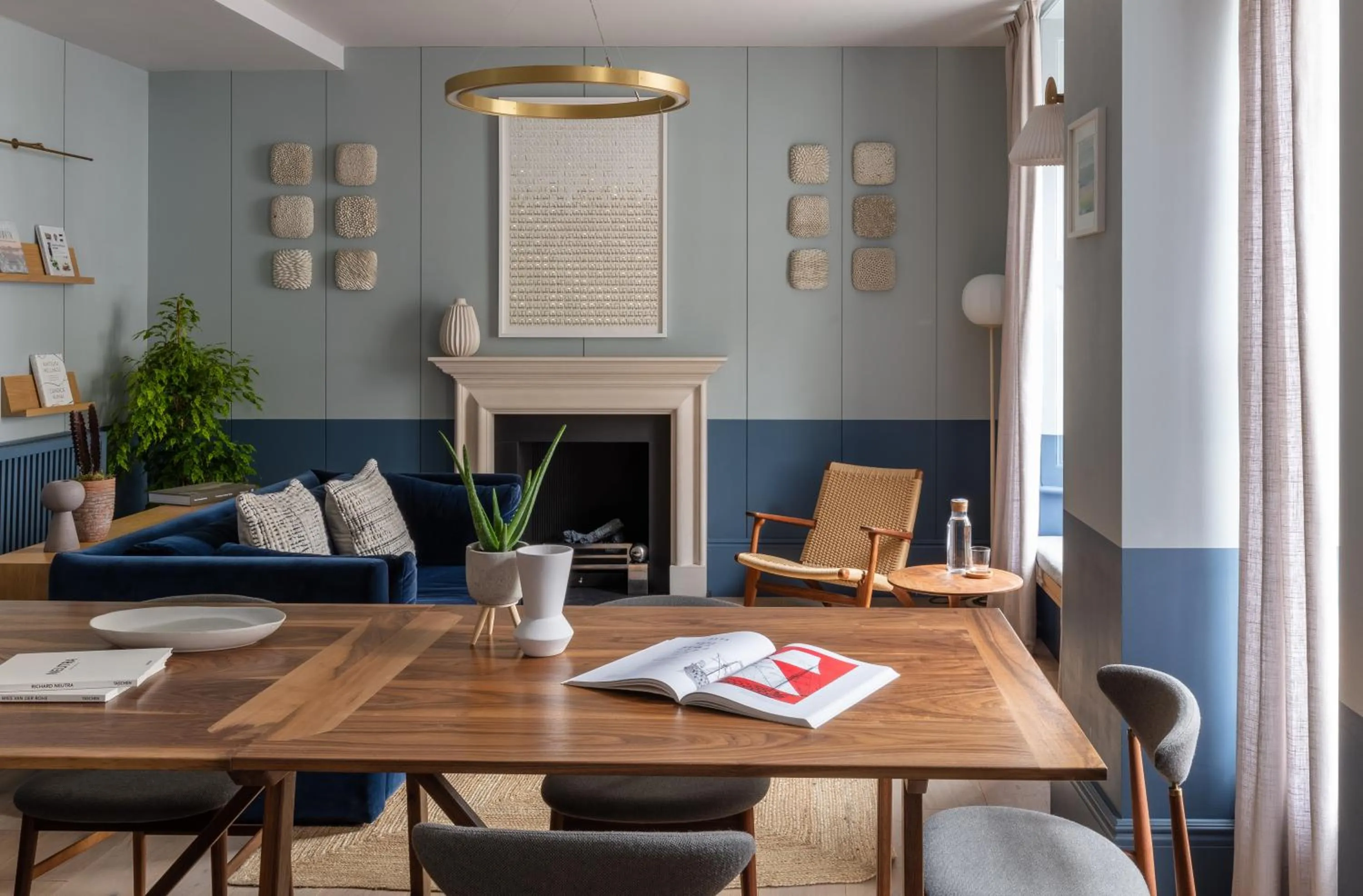 Library in Inhabit Southwick Street, a Member of Design Hotels