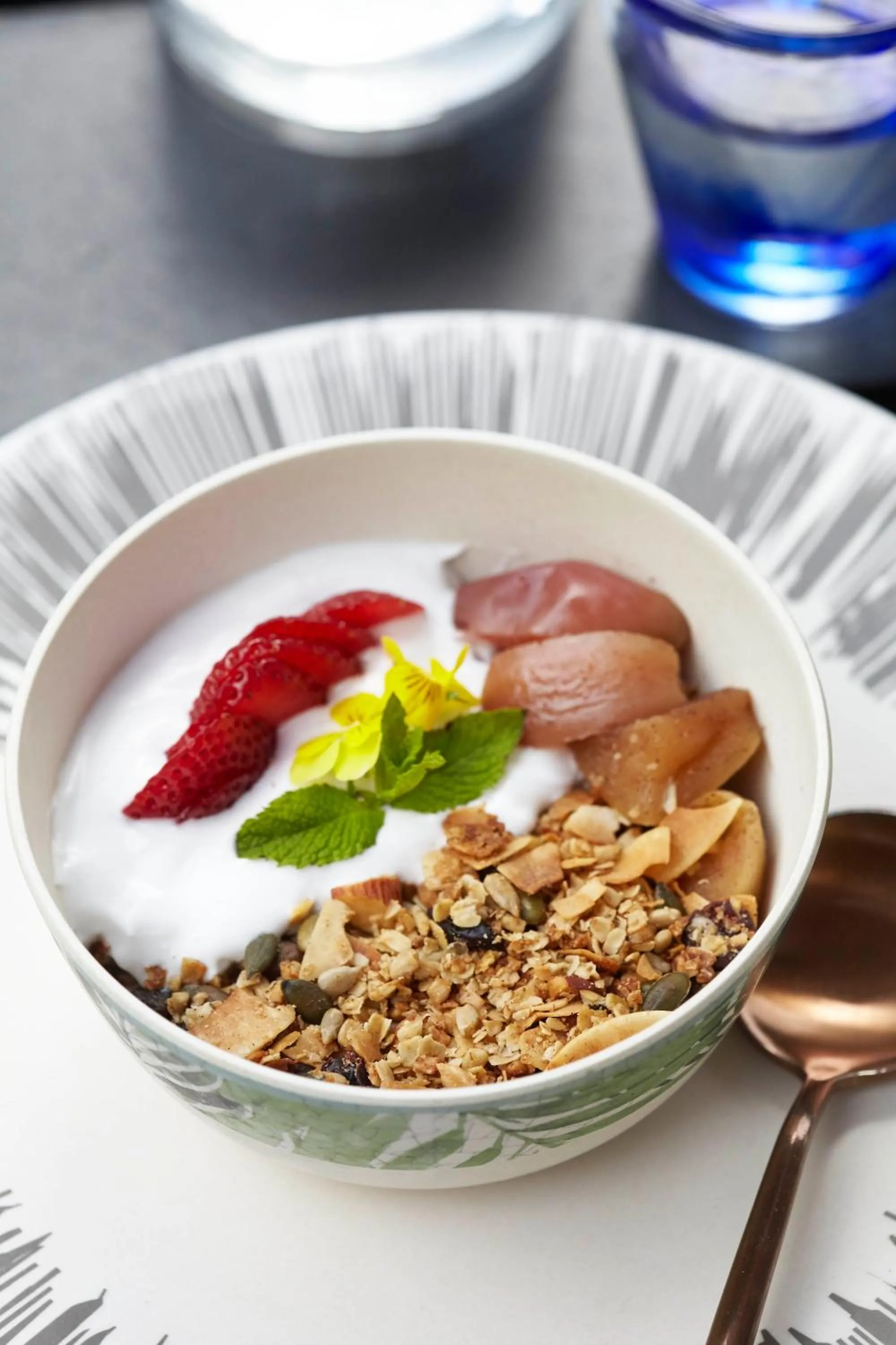 Food and drinks in Inhabit Southwick Street, a Member of Design Hotels