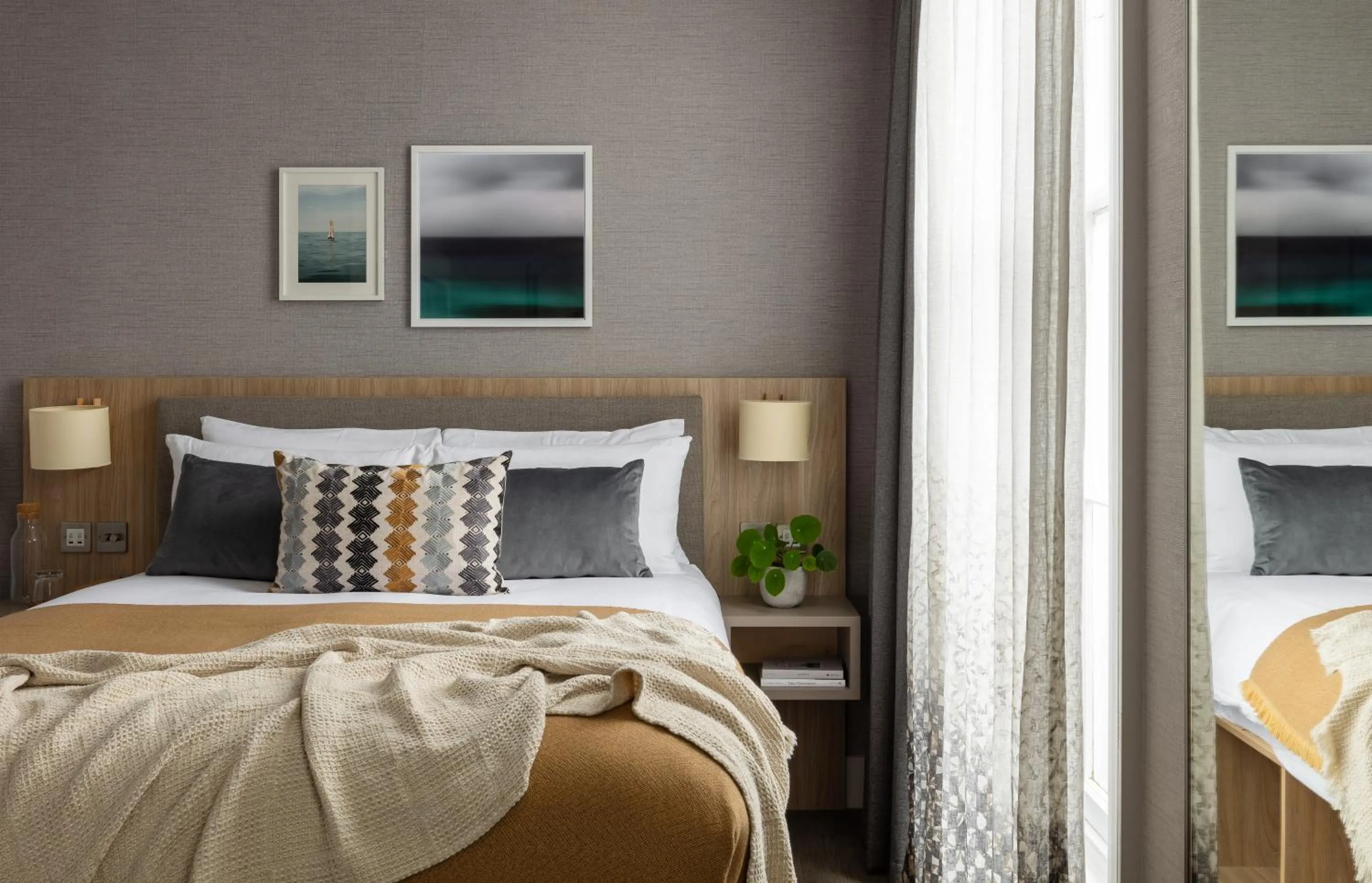 Bed in Inhabit Southwick Street, a Member of Design Hotels