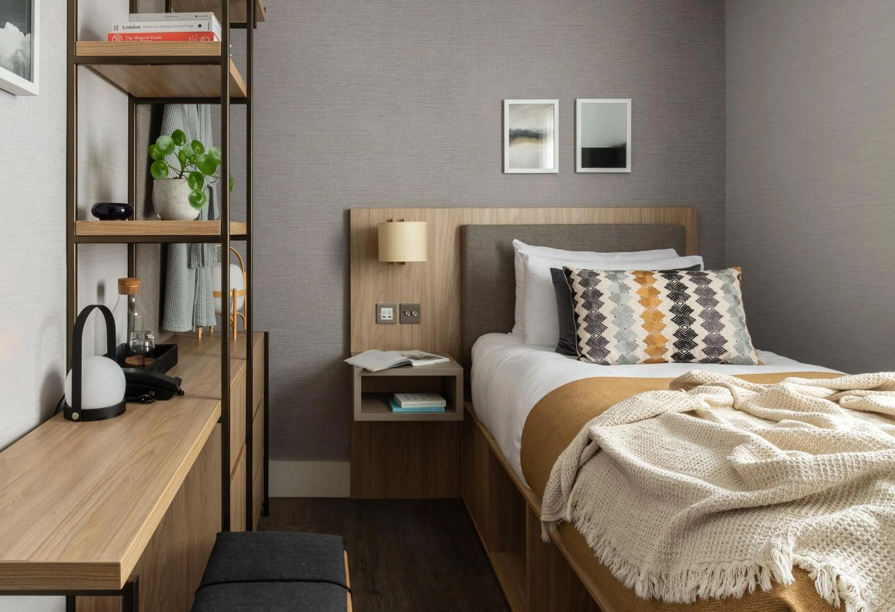 Bed in Inhabit Southwick Street, a Member of Design Hotels