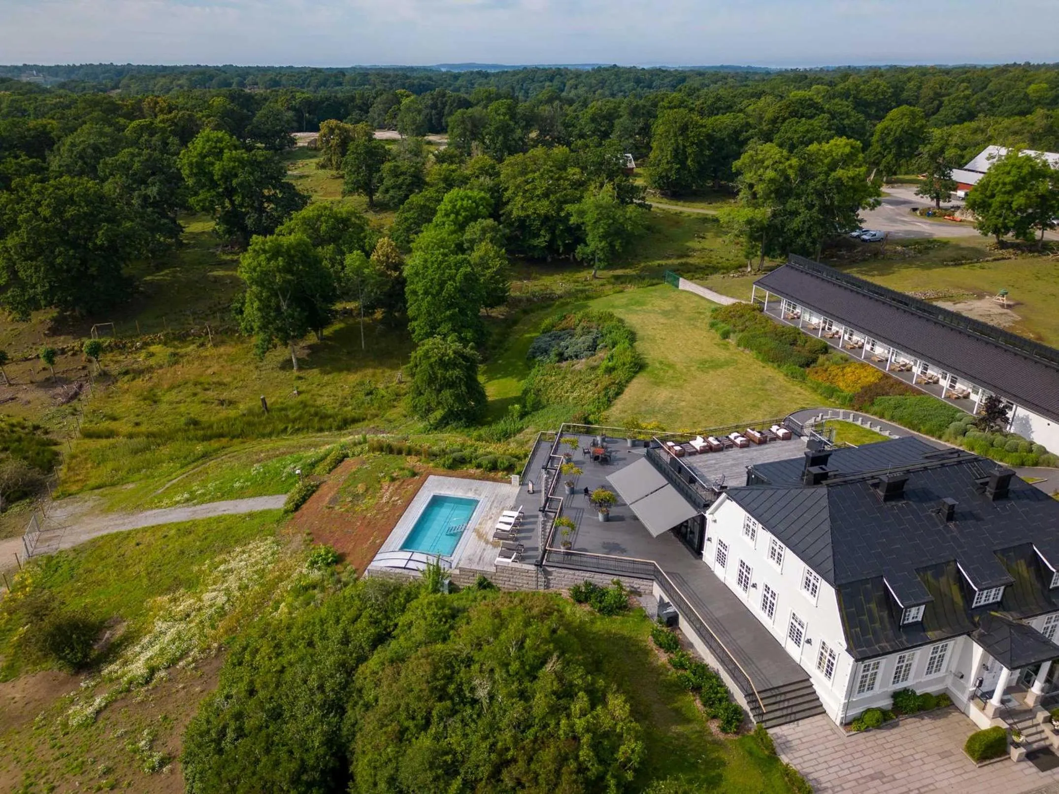 Swimming pool in Eriksberg Hotel & Nature Reserve