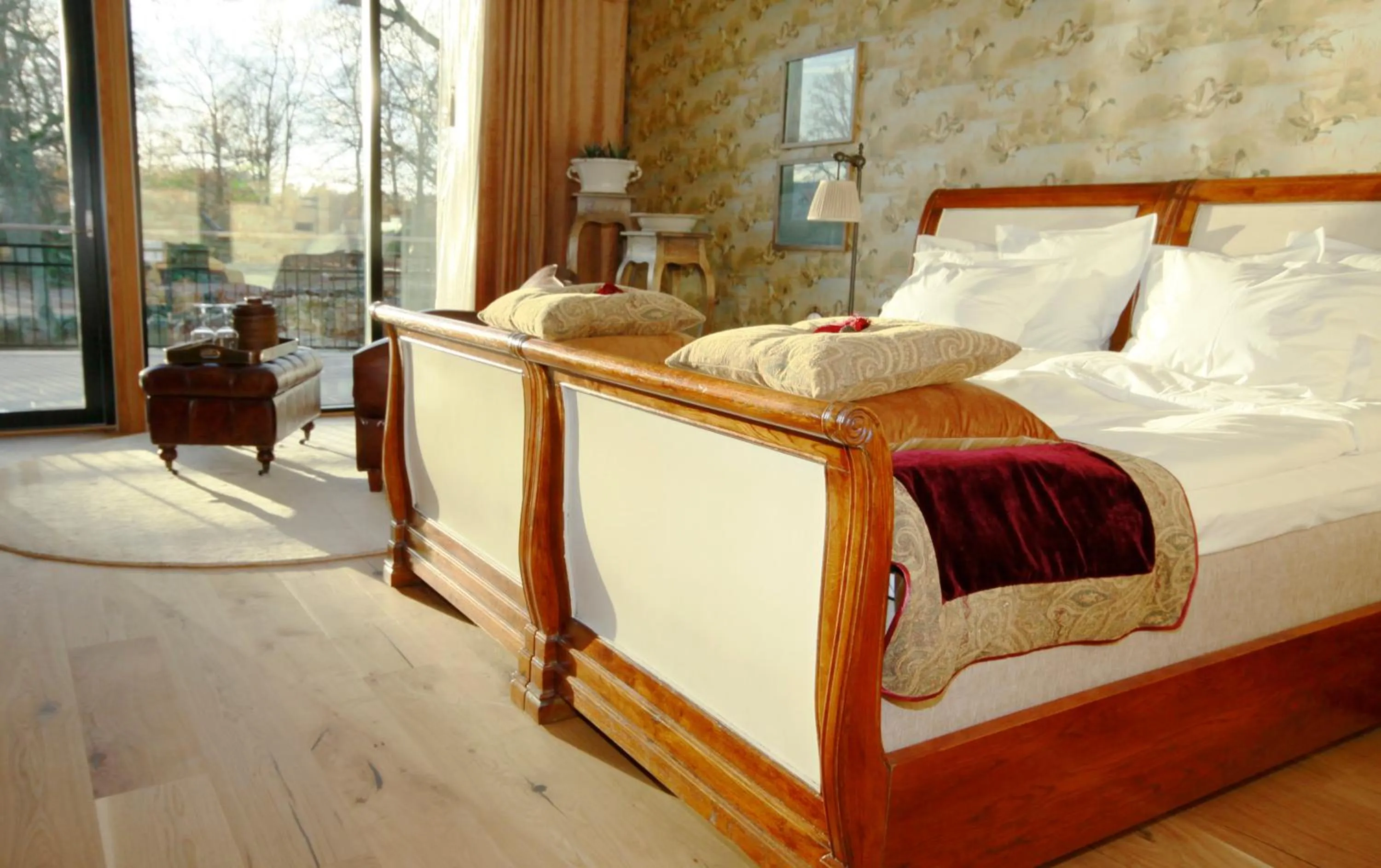 Bed in Eriksberg Hotel & Nature Reserve