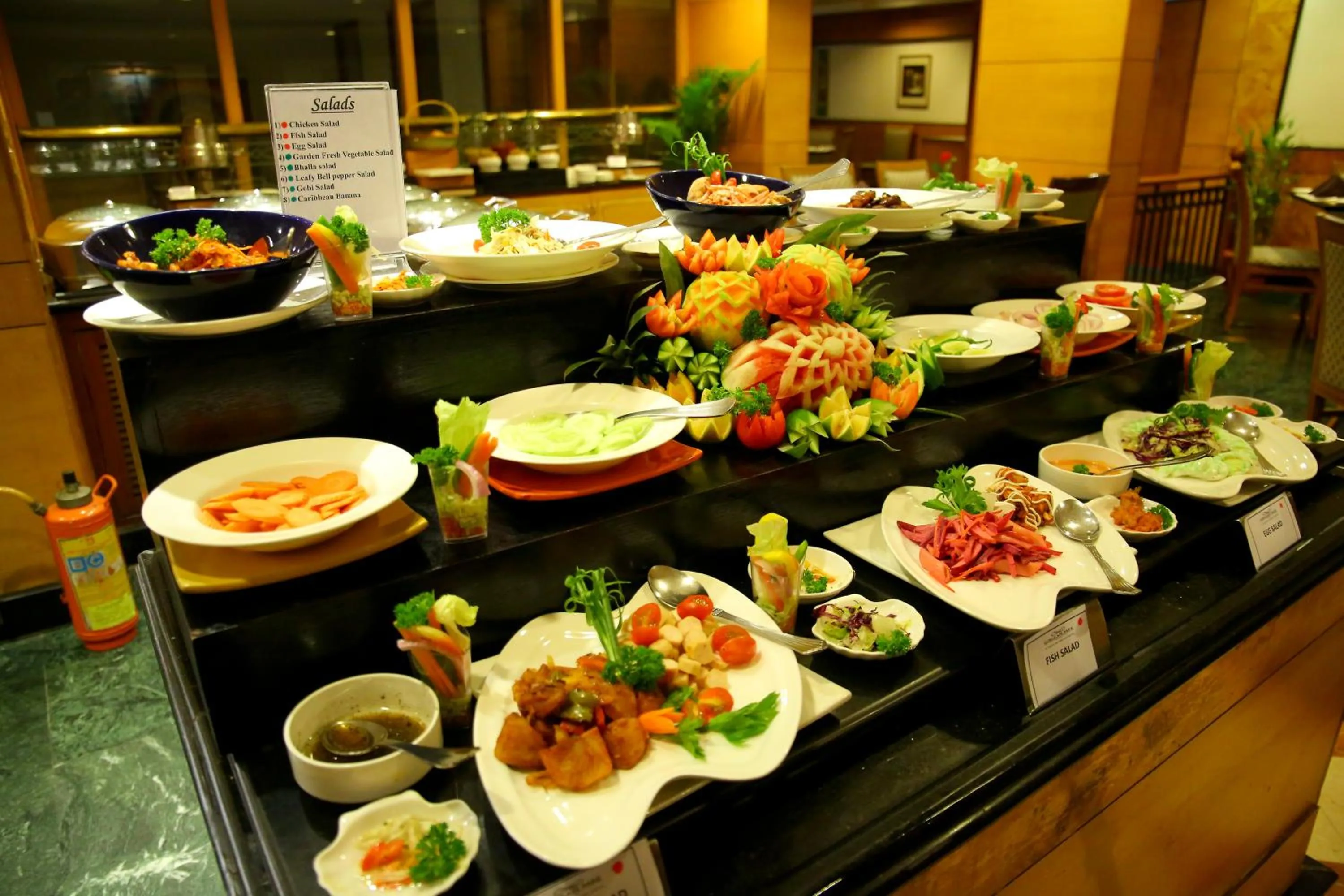 Continental breakfast in Gokulam Park