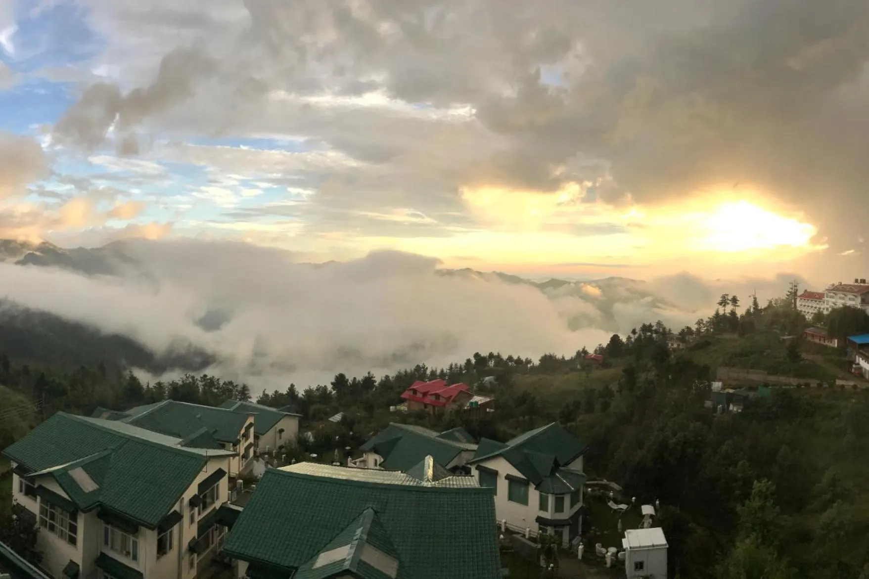 Mountain view in The Nilaya