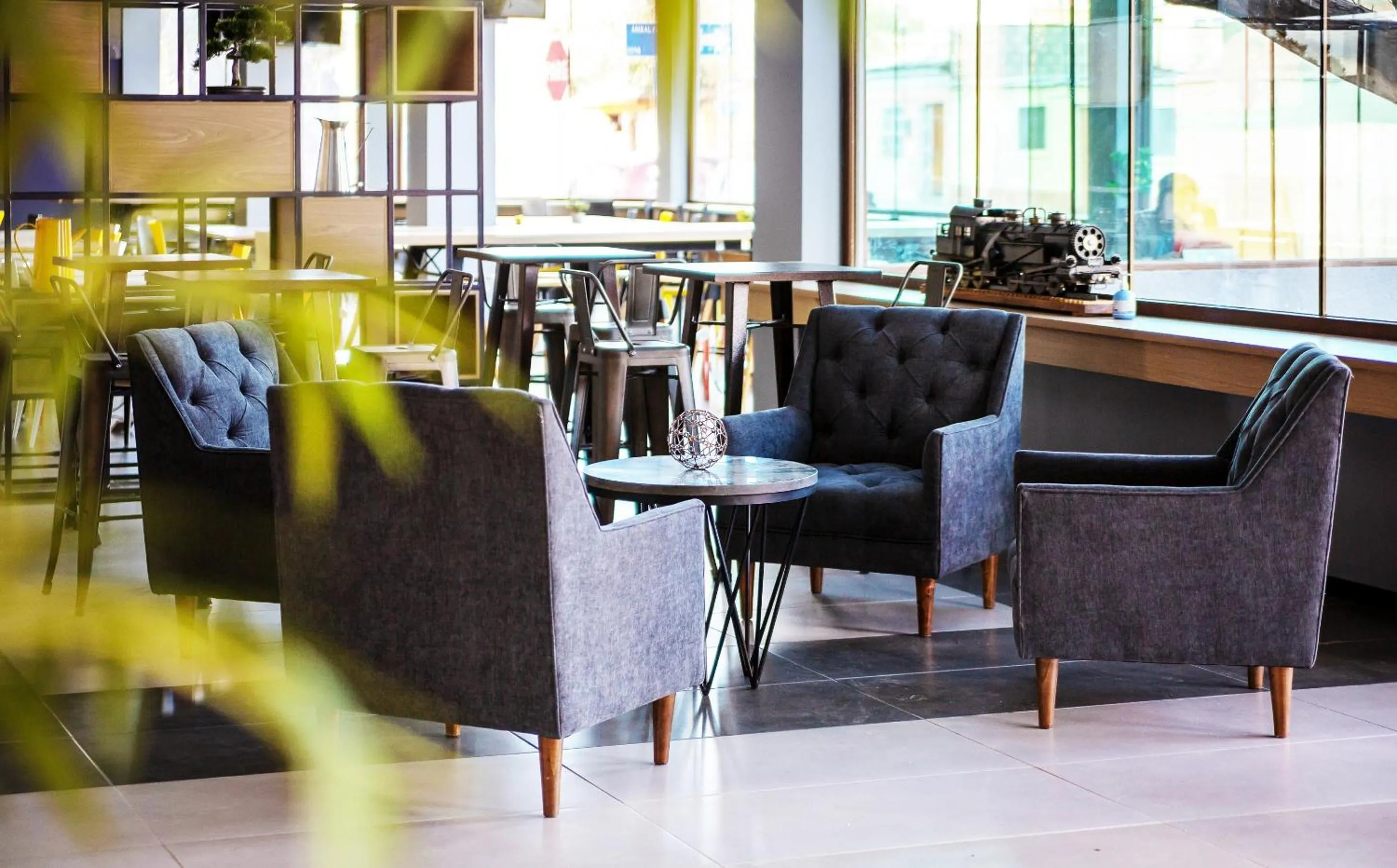 Lobby or reception in Hotel Modular Express Calama