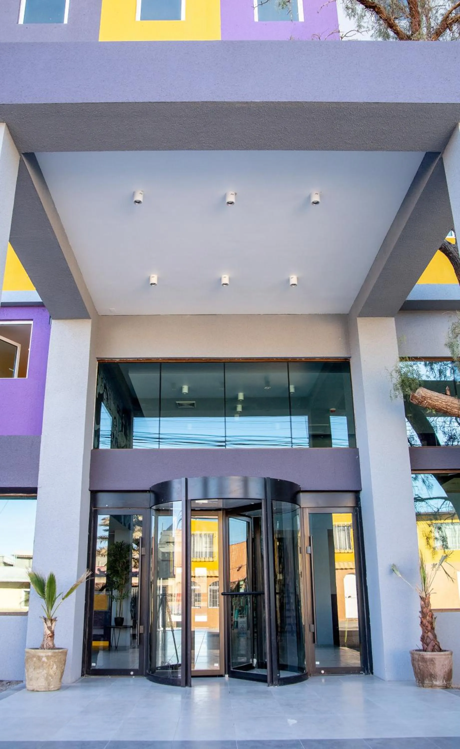 Facade/entrance in Hotel Modular Express Calama
