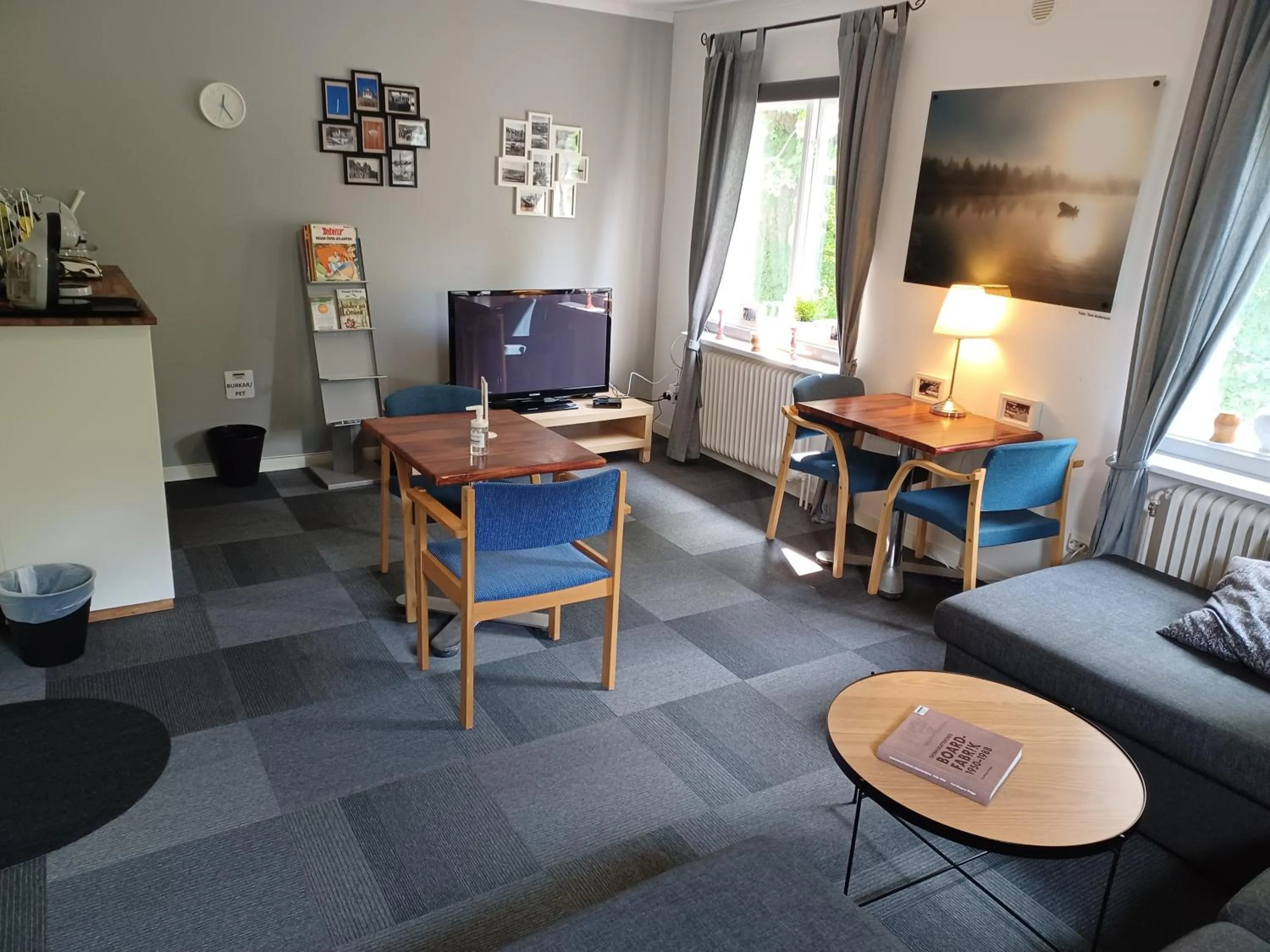 Lounge or bar in Brukshotellet Skinnsberg