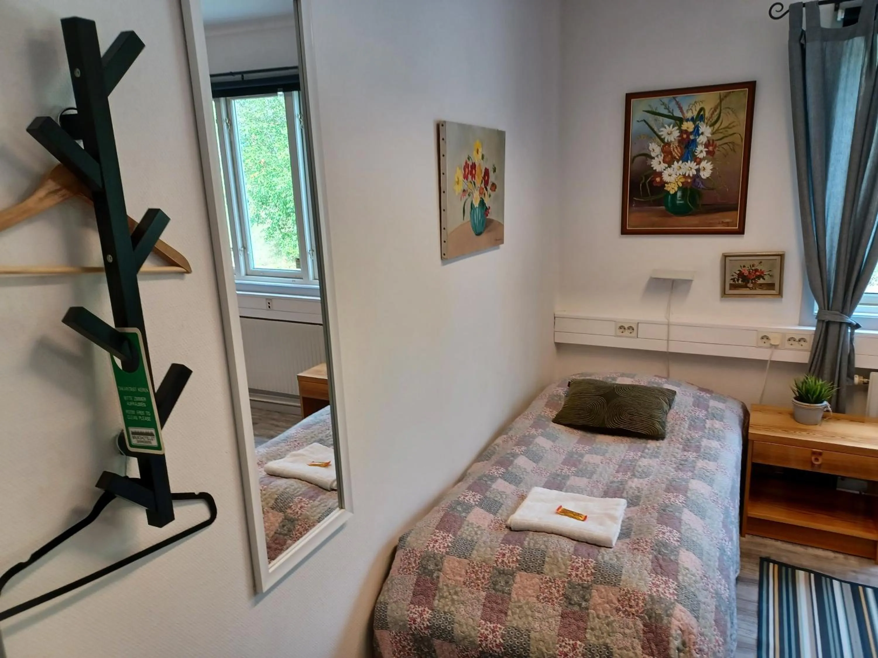 Bed in Brukshotellet Skinnsberg