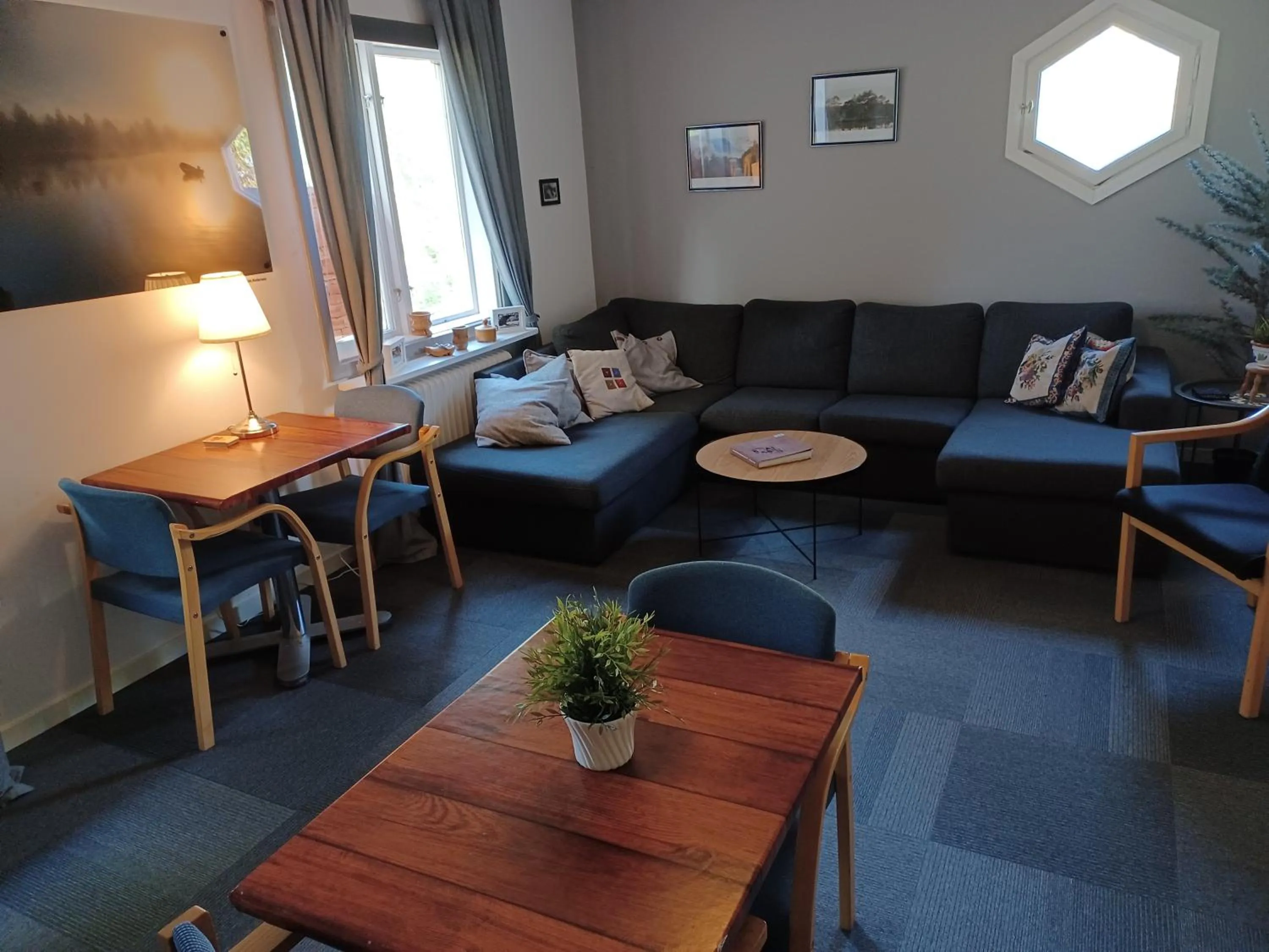 Lounge or bar in Brukshotellet Skinnsberg