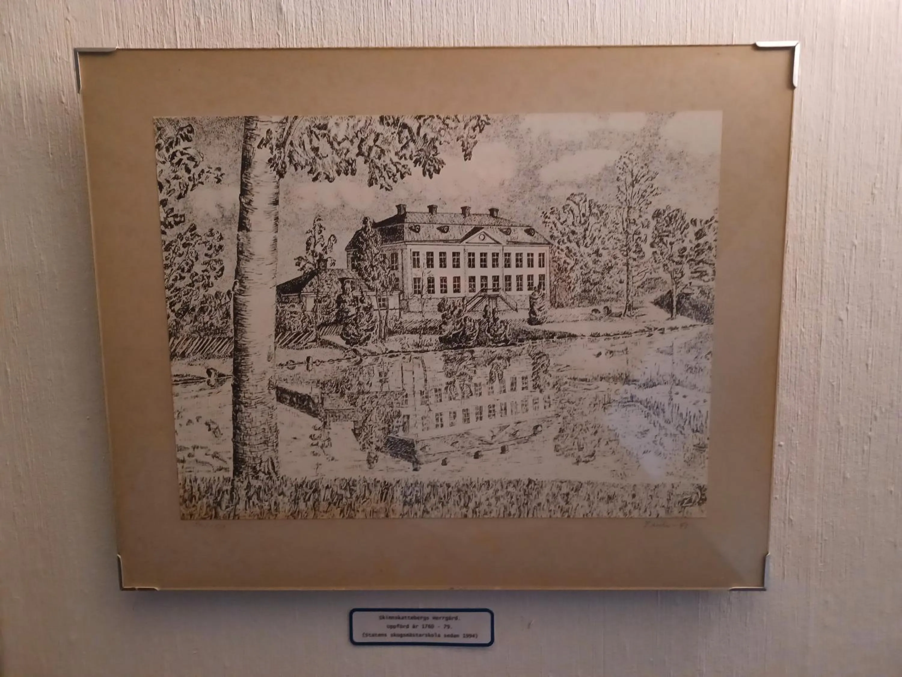 Decorative detail in Brukshotellet Skinnsberg