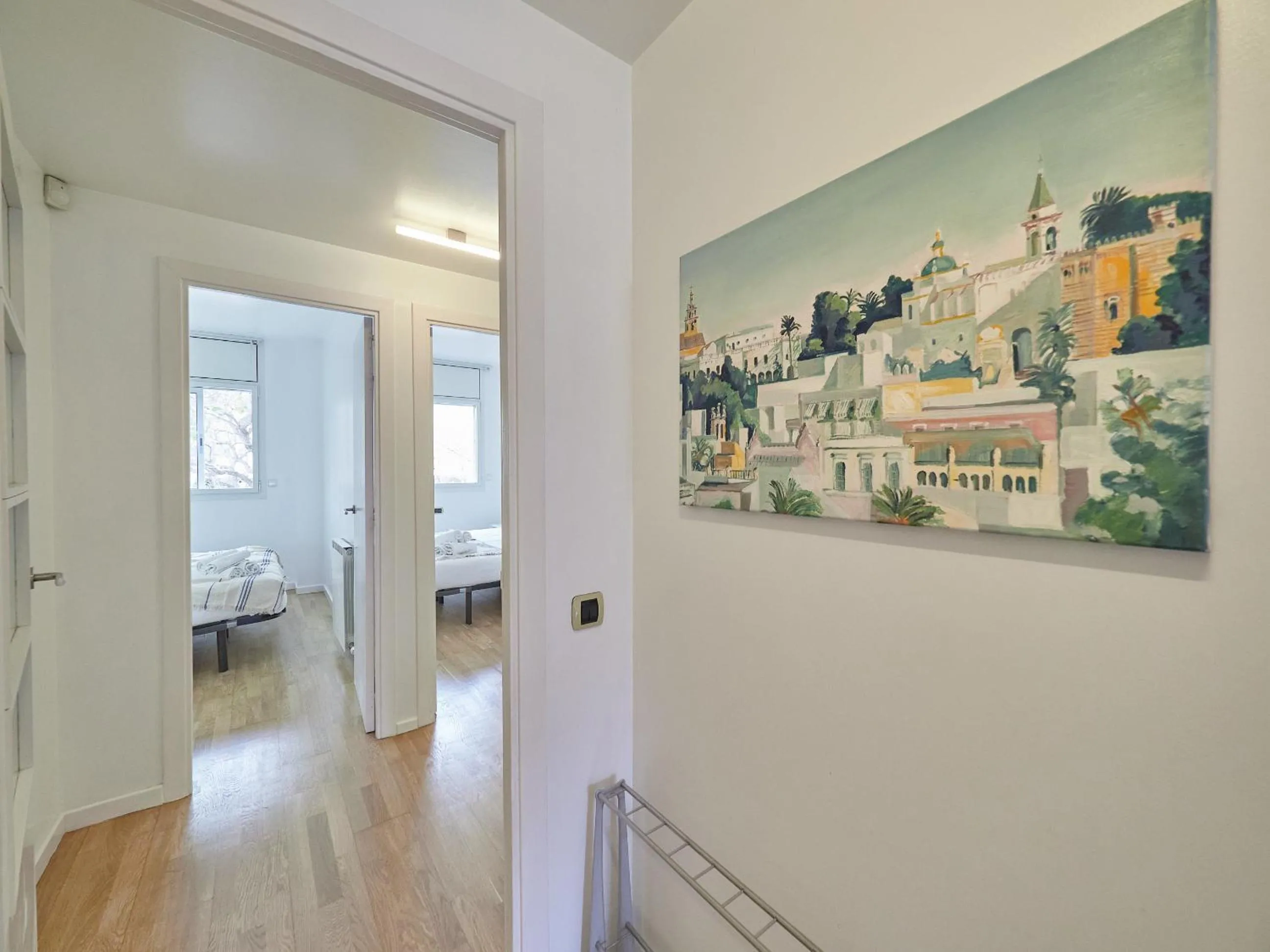 Decorative detail in BarcelonaForRent Vila Olimpica Pool Suites