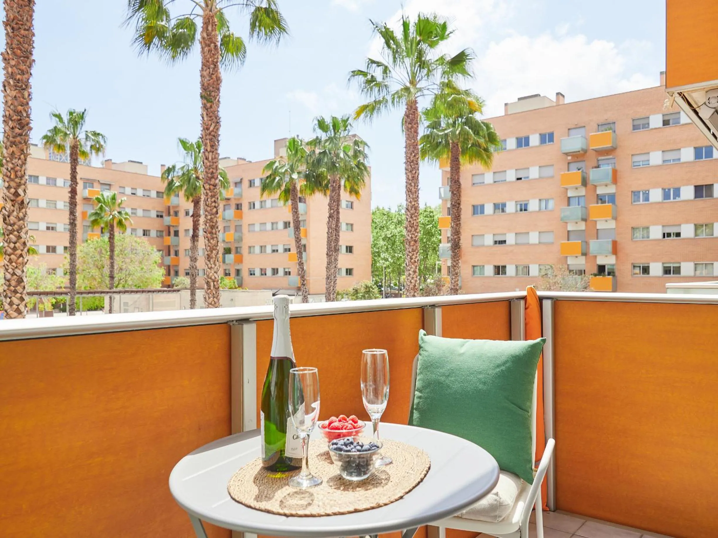 View (from property/room) in BarcelonaForRent Vila Olimpica Pool Suites