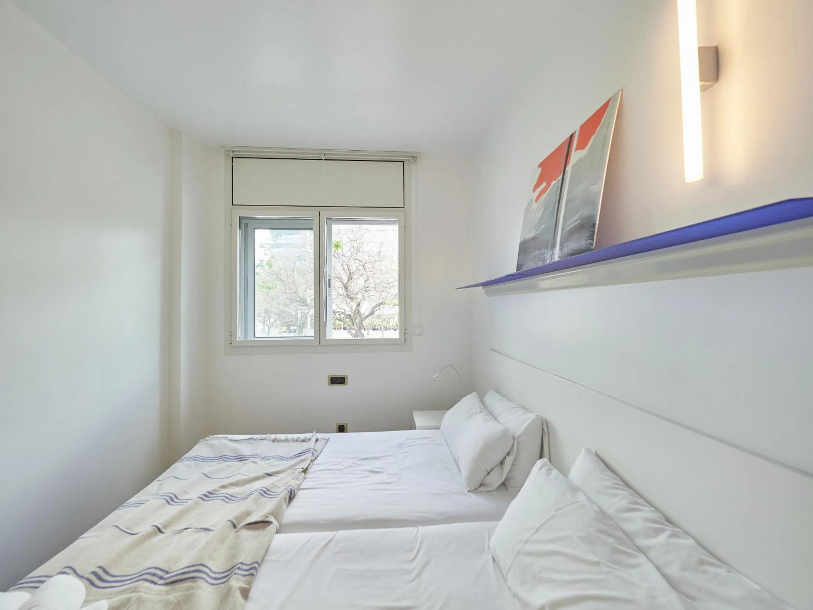 Bed in BarcelonaForRent Vila Olimpica Pool Suites