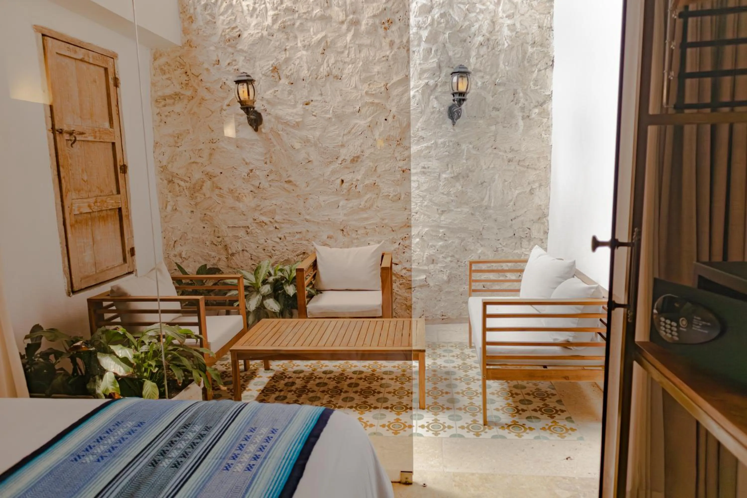 Balcony/Terrace in Hotel Casa La Factoria by Faranda Boutique, a member of Radisson Individuals