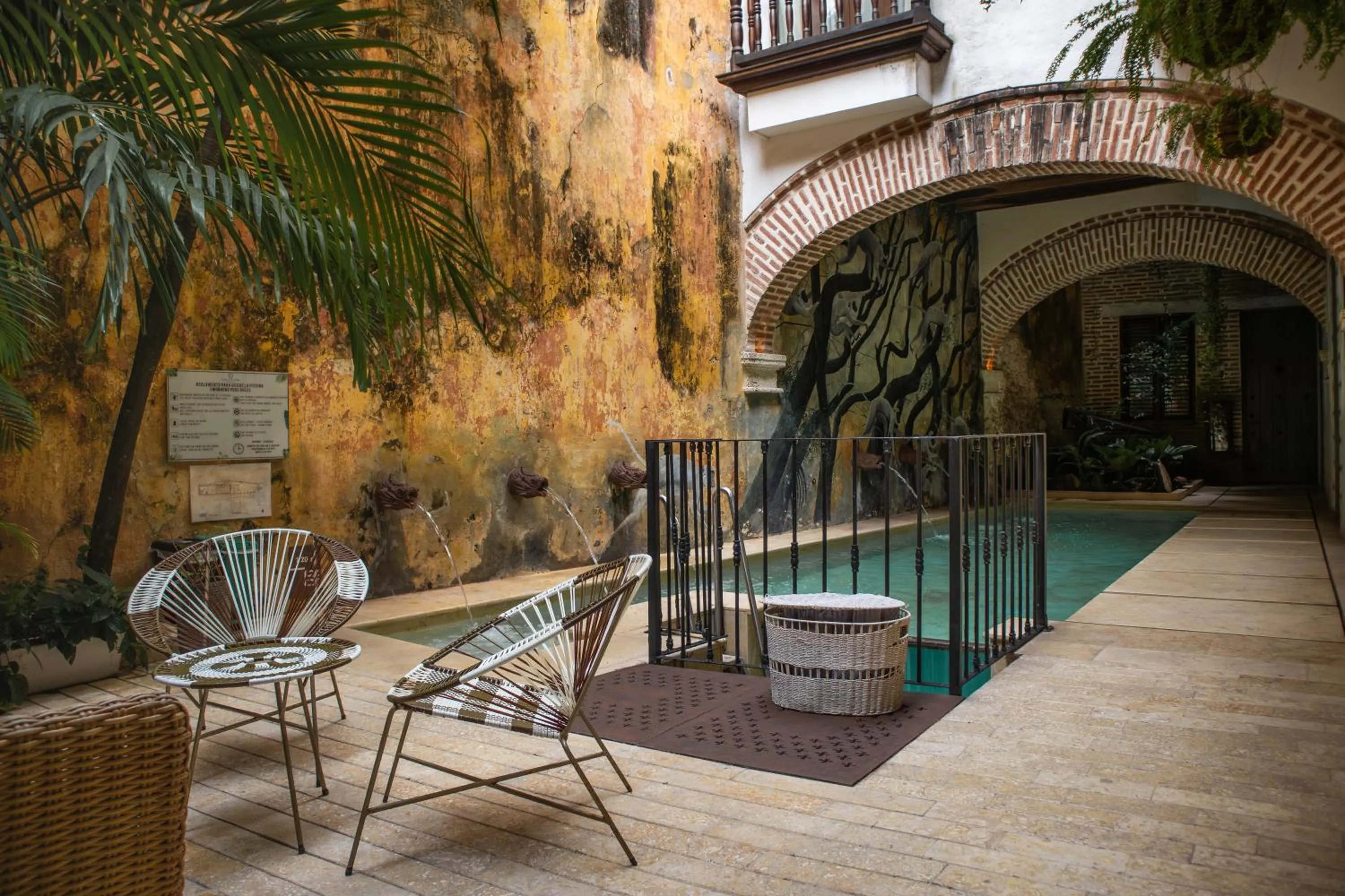 Patio in Hotel Casa La Factoria by Faranda Boutique, a member of Radisson Individuals