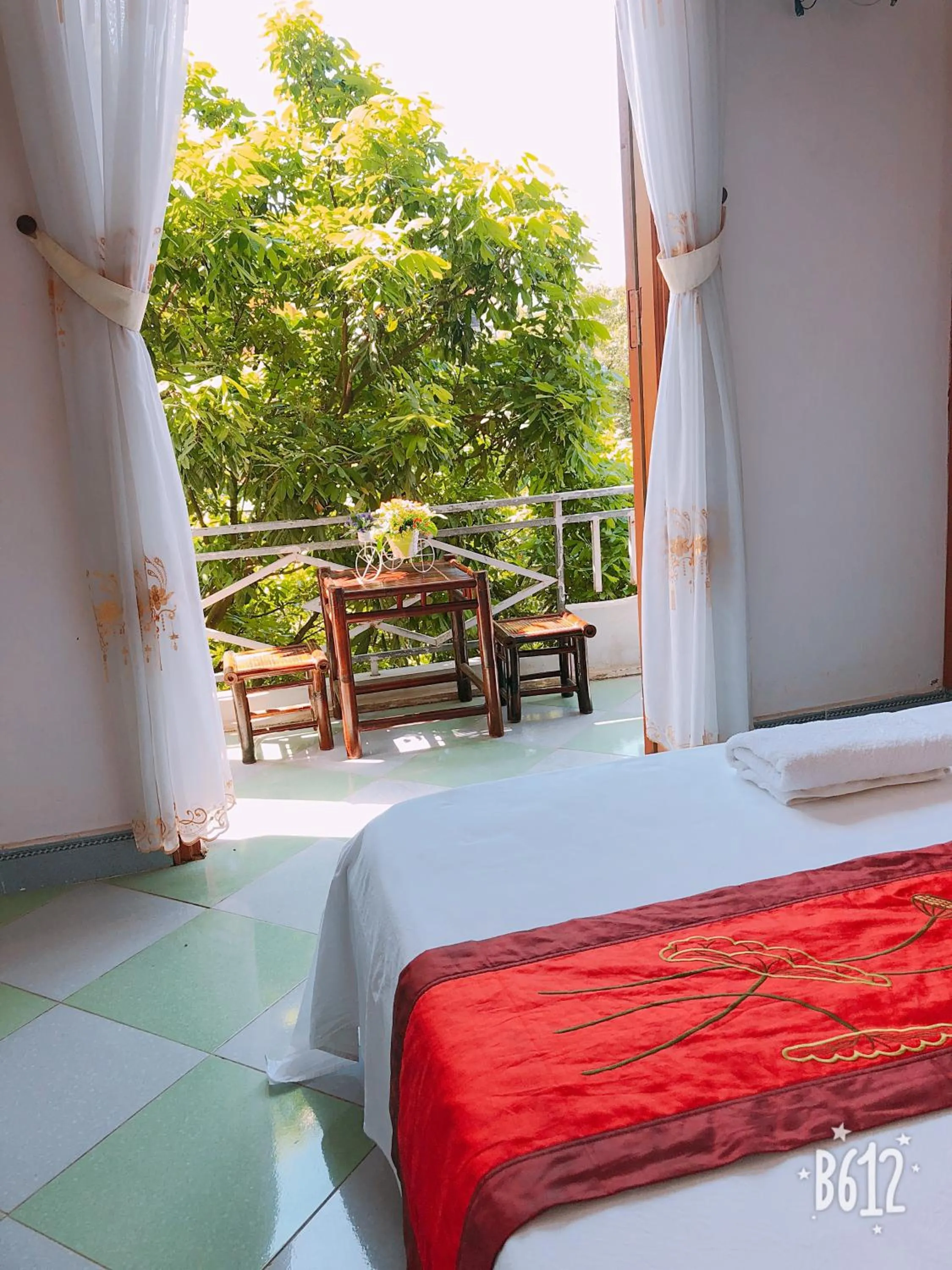 Garden view, Bed in Tam Coc - Thành Homestay