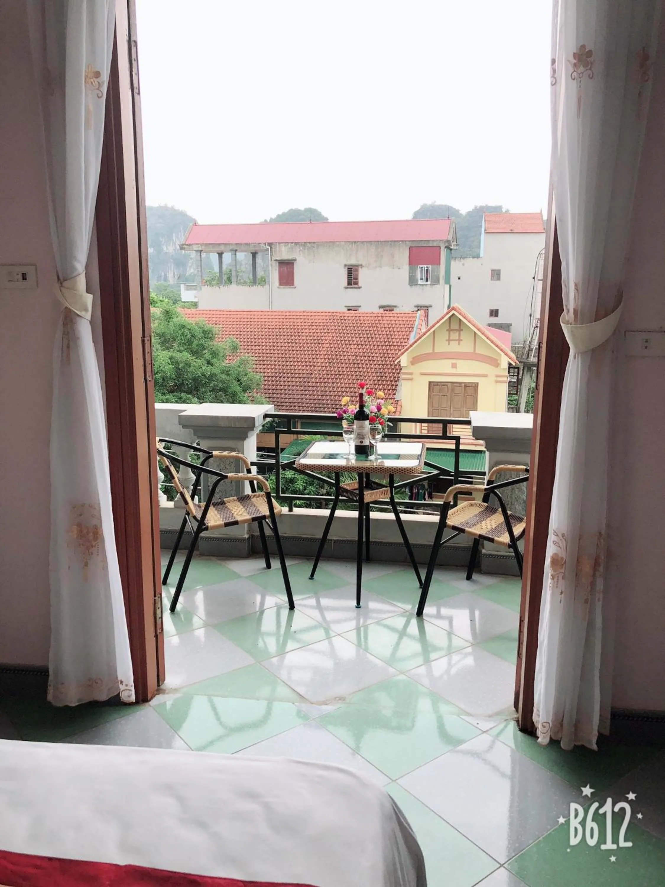 Balcony/Terrace, Bed in Tam Coc - Thành Homestay