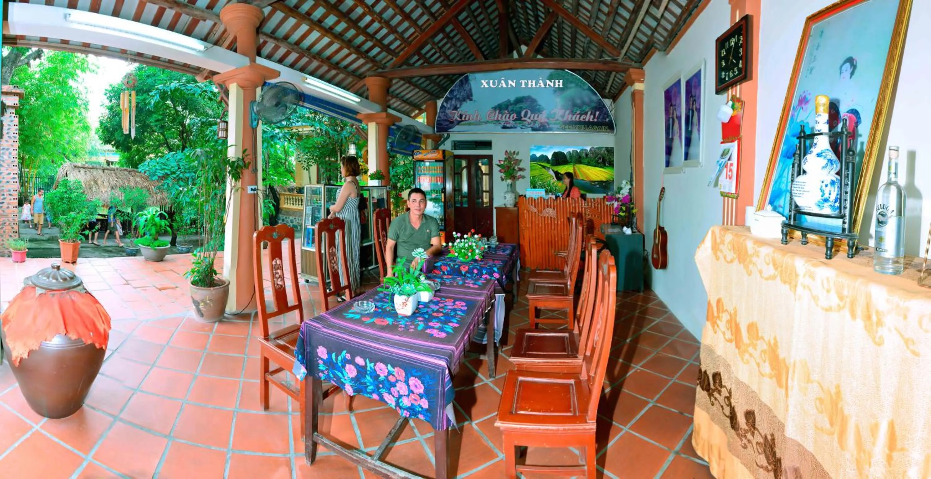 Lobby or reception in Tam Coc - Thành Homestay