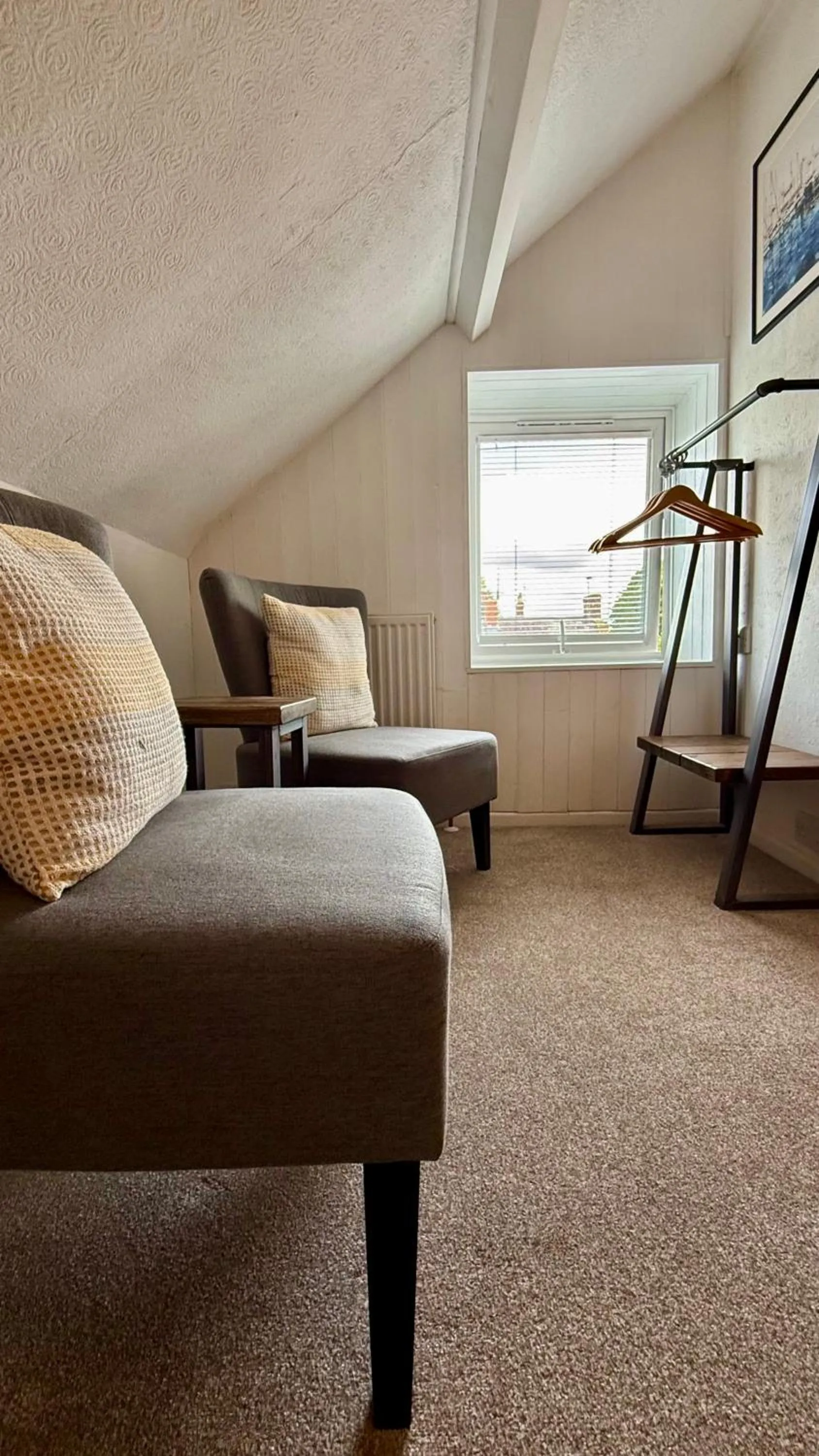 Bedroom in Watermead House