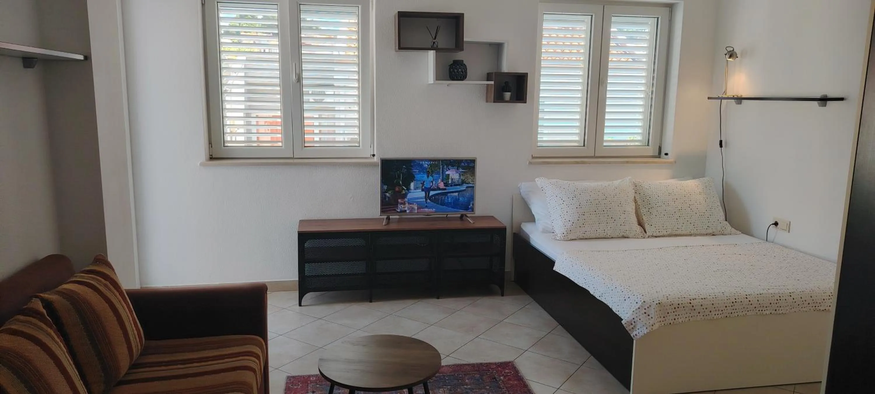 Bed in Dubrovnik Summer Apartments