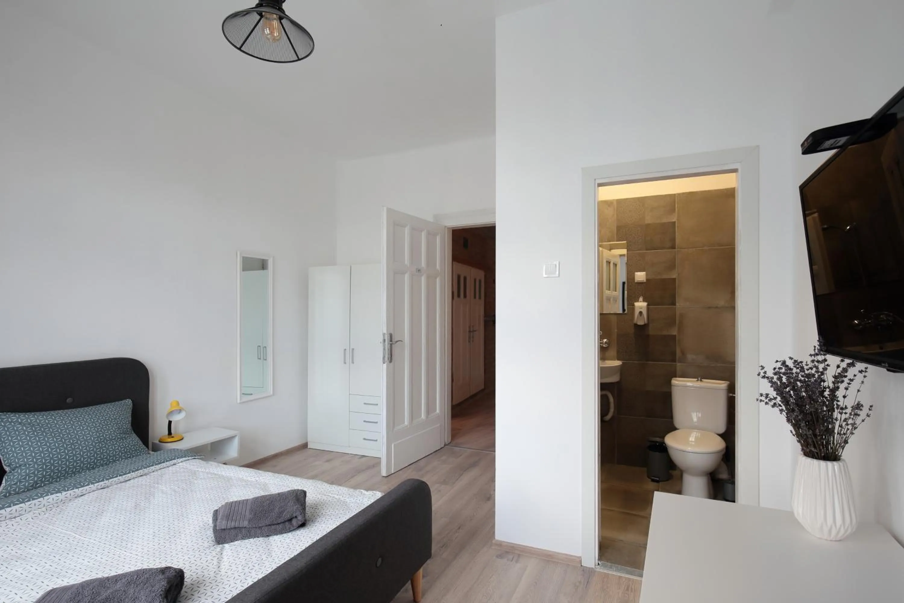 Toilet in Hostel Musala