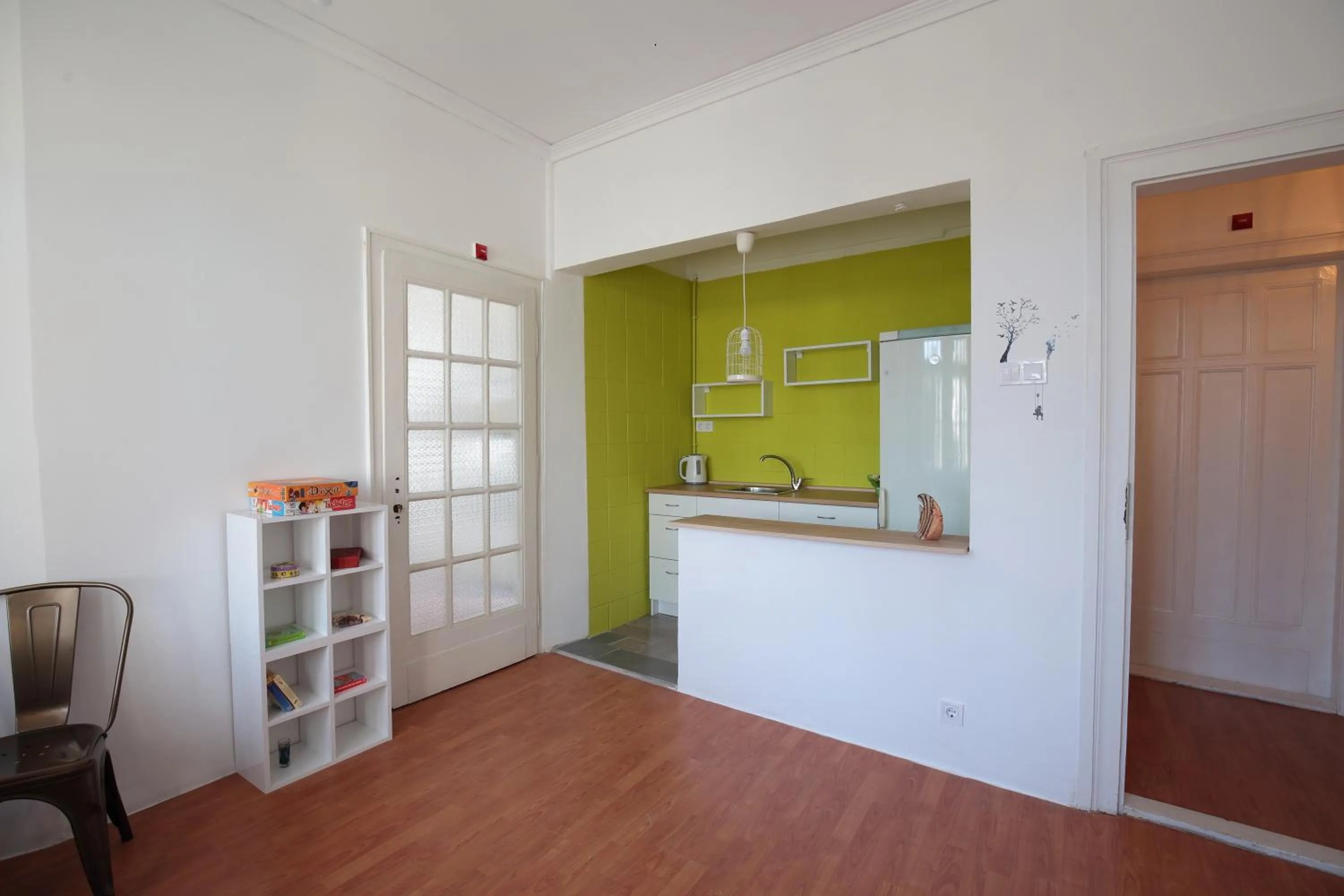 Kitchen or kitchenette in Hostel Musala