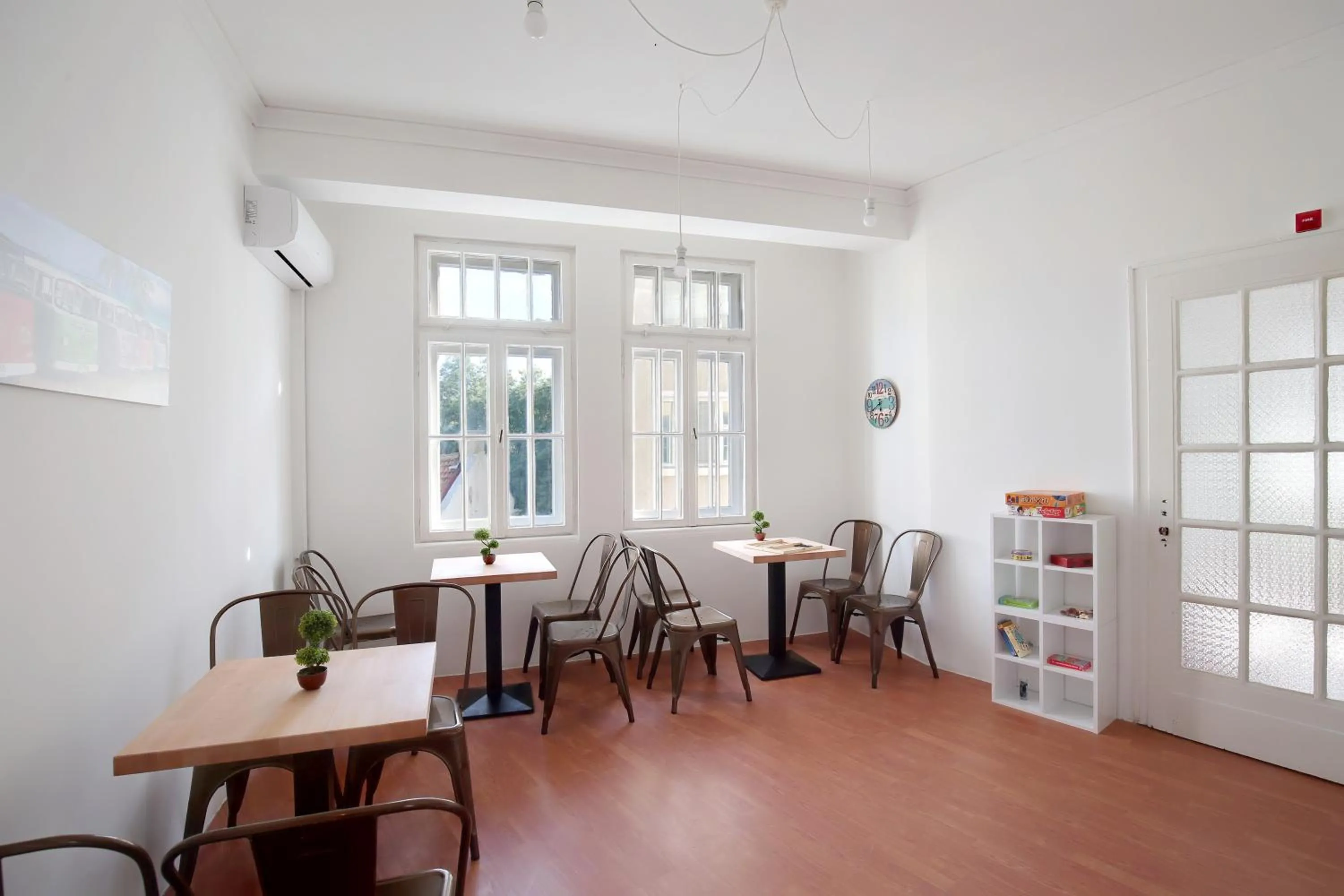 Seating area in Hostel Musala