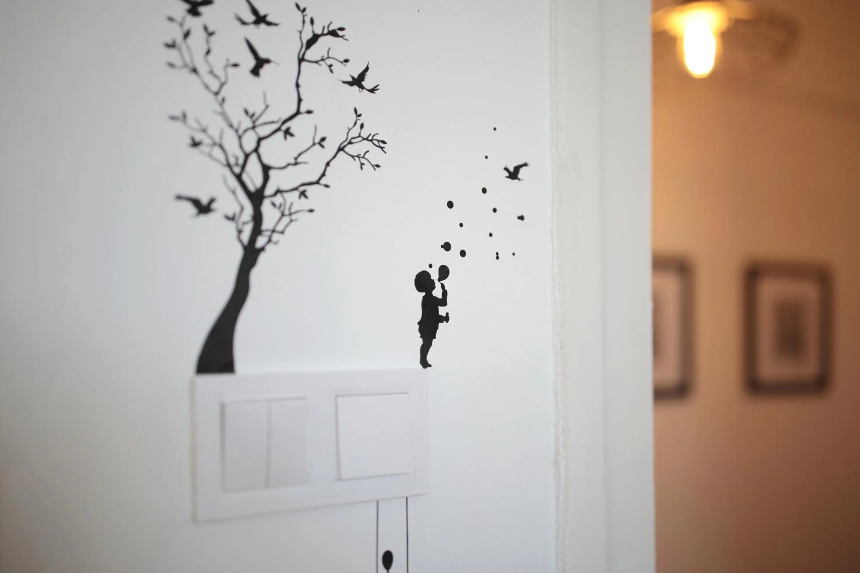 Decorative detail in Hostel Musala