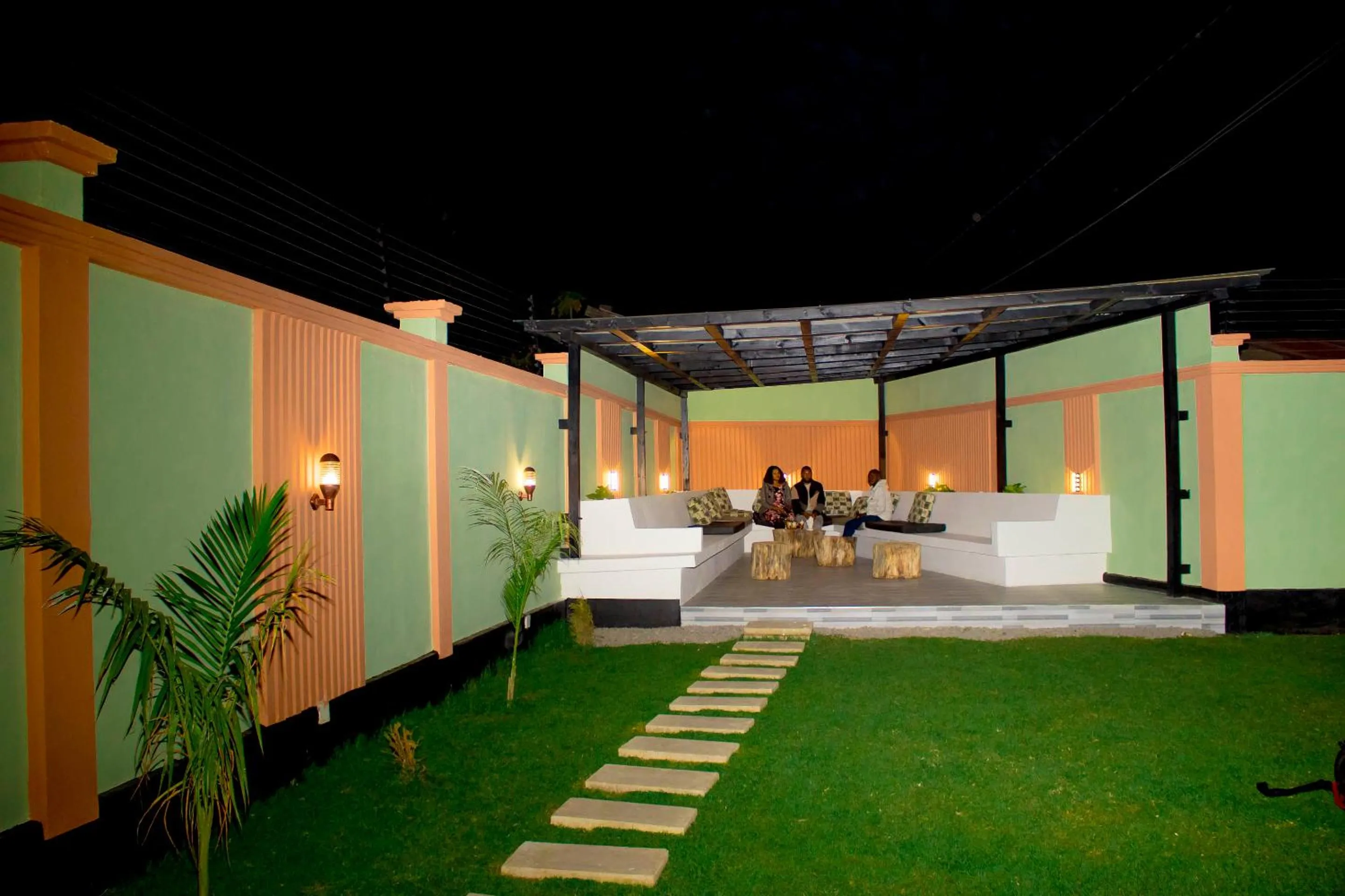 Garden view in Jaden Hotel & Lounge - Arusha