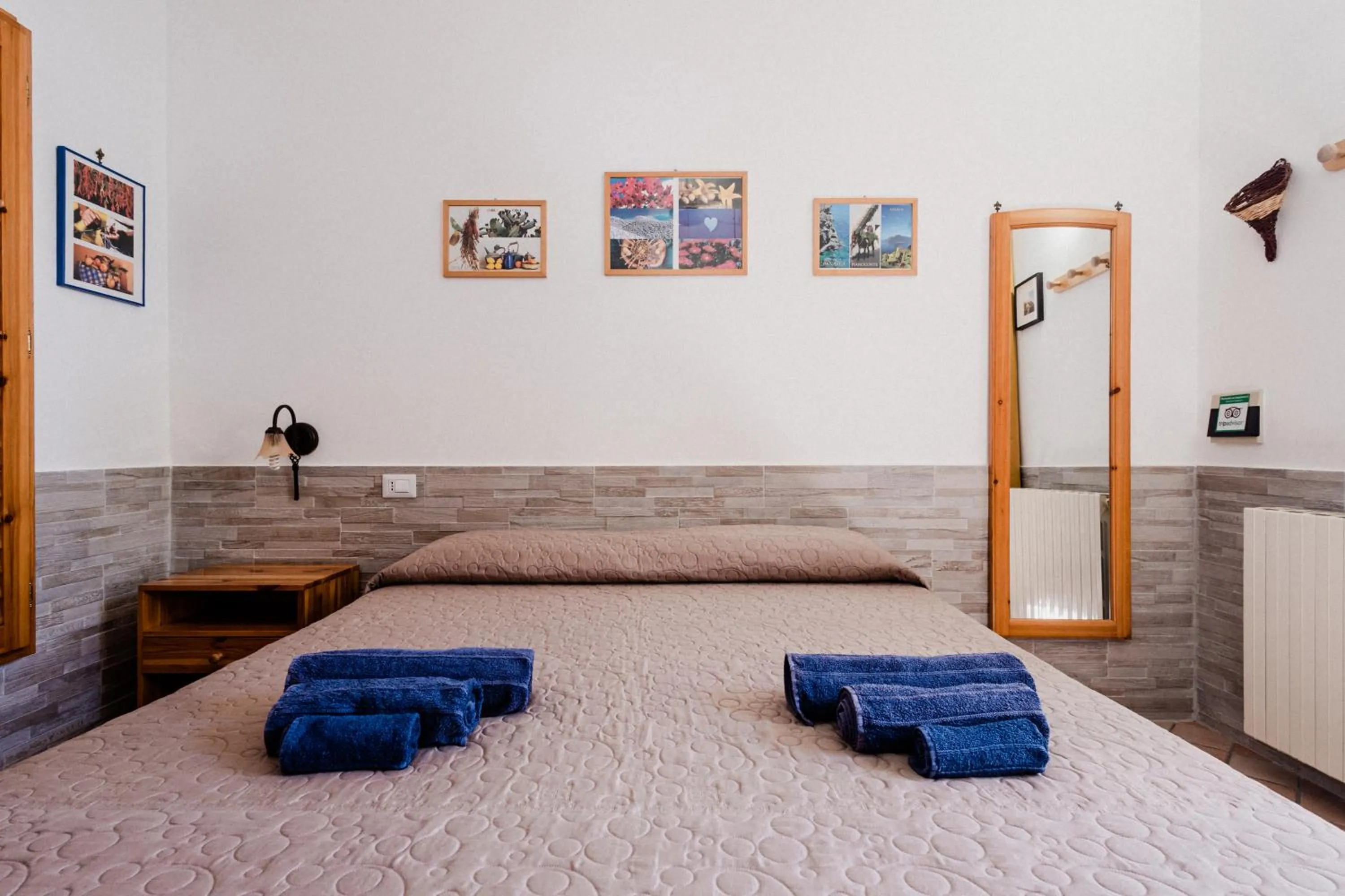 Bed in Lauricella Bed and Breakfast