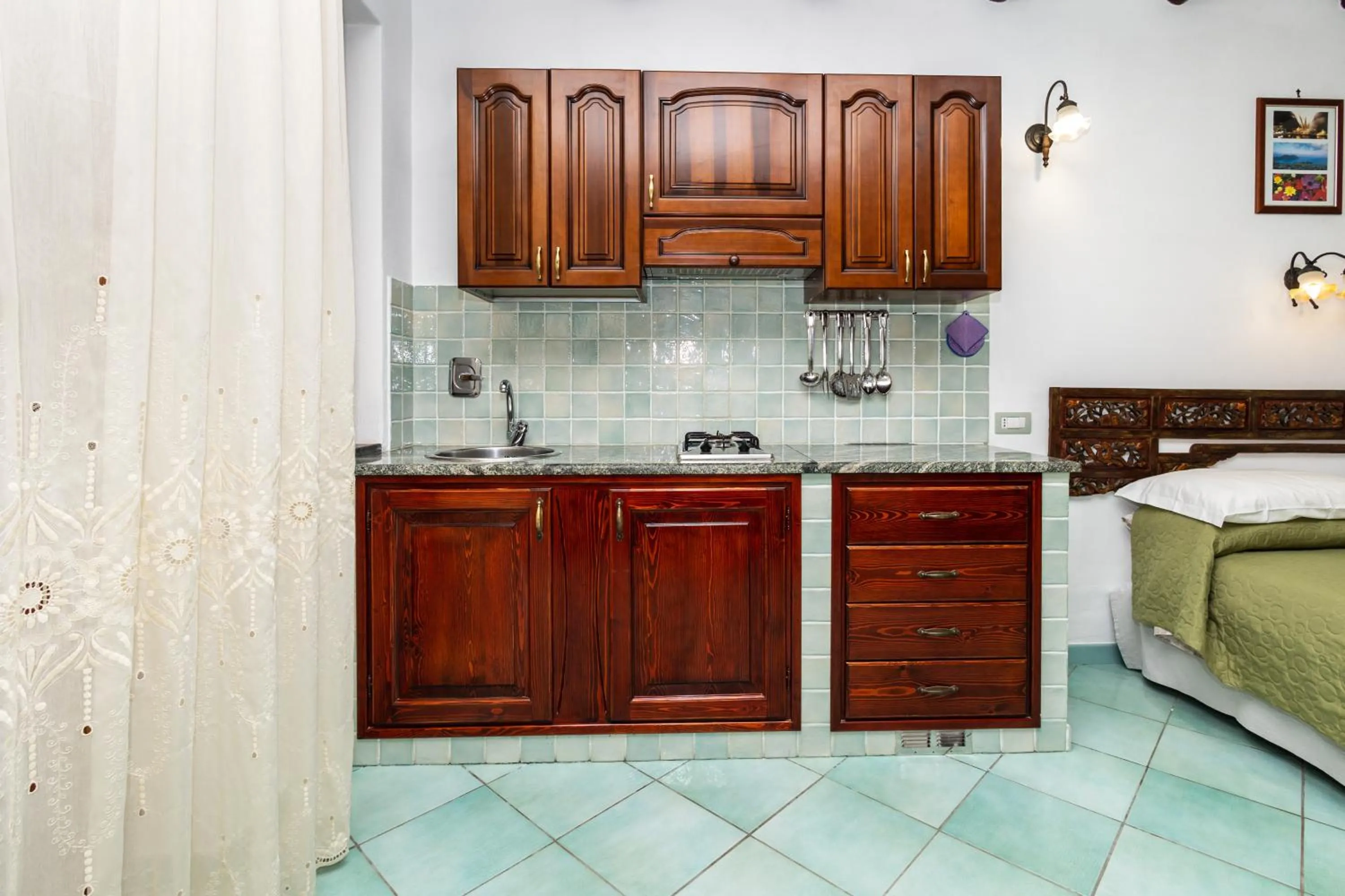 Bed in Lauricella Bed and Breakfast