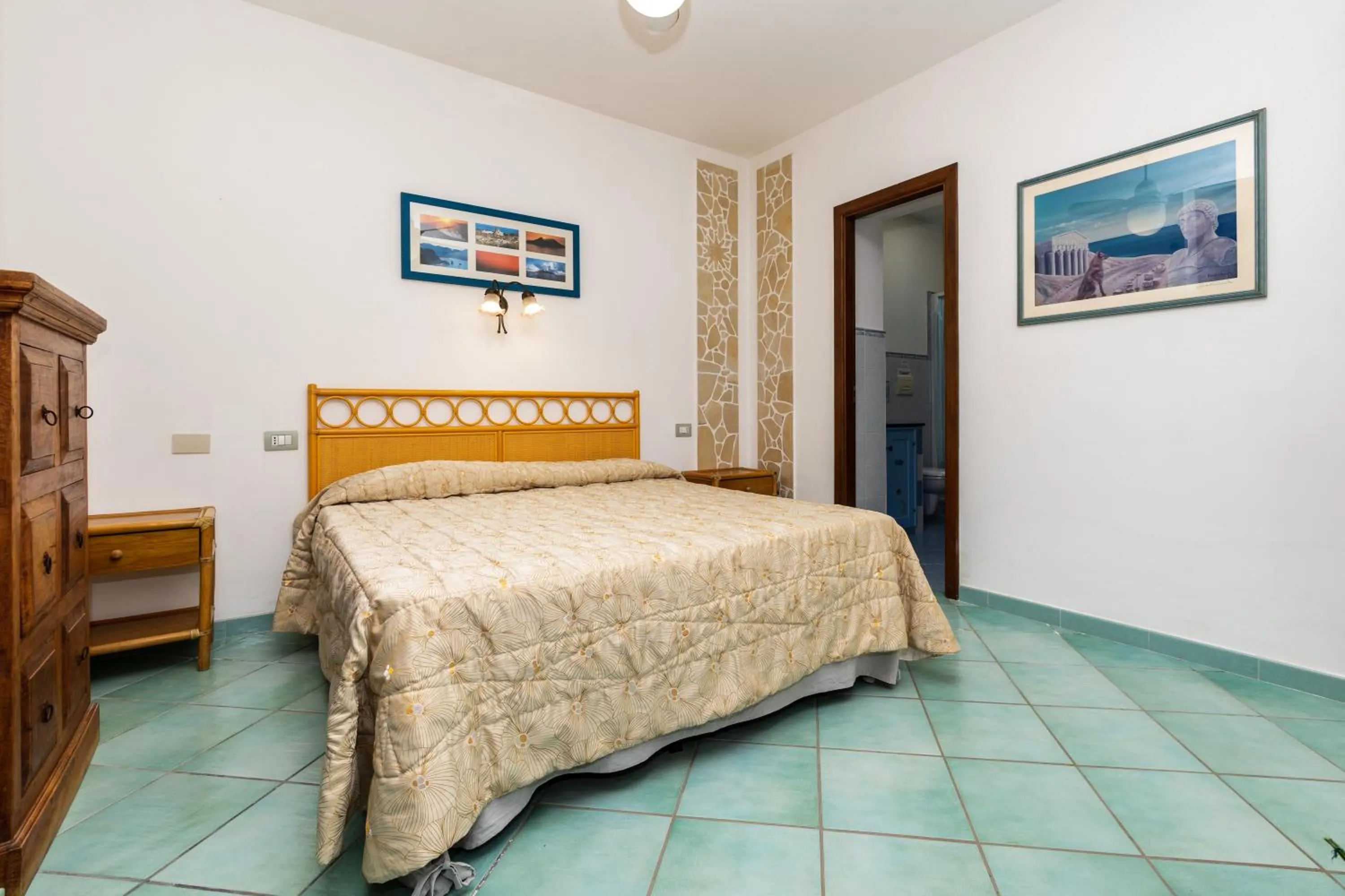 Bed in Lauricella Bed and Breakfast