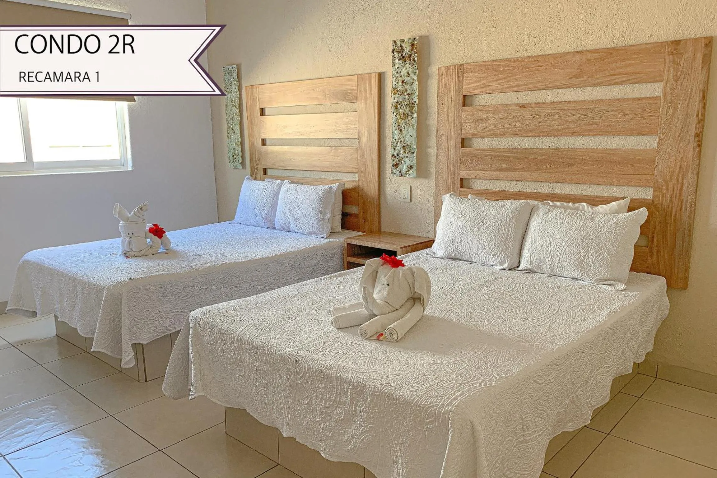 Bed in Condominios JAROJE