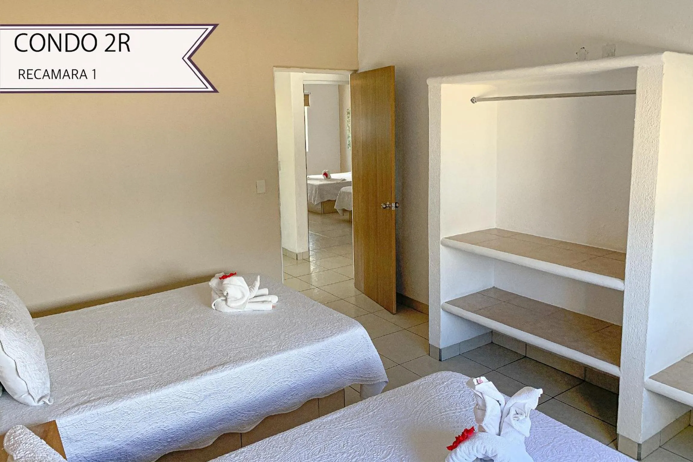 Bed in Condominios JAROJE