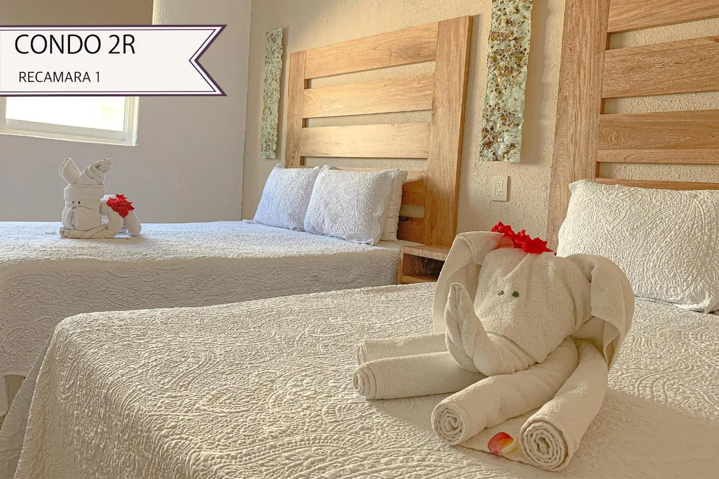 Bed in Condominios JAROJE