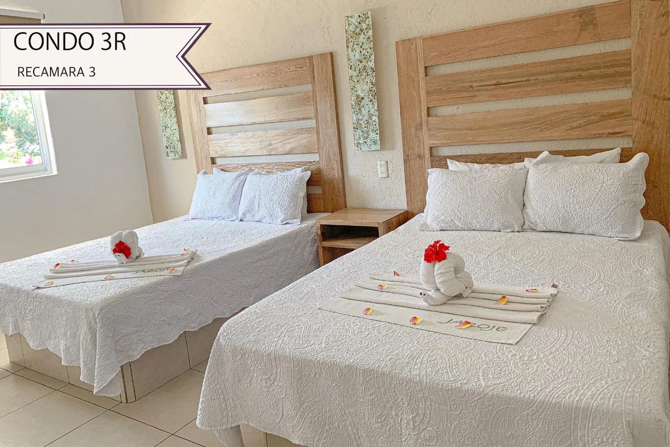 Bed in Condominios JAROJE