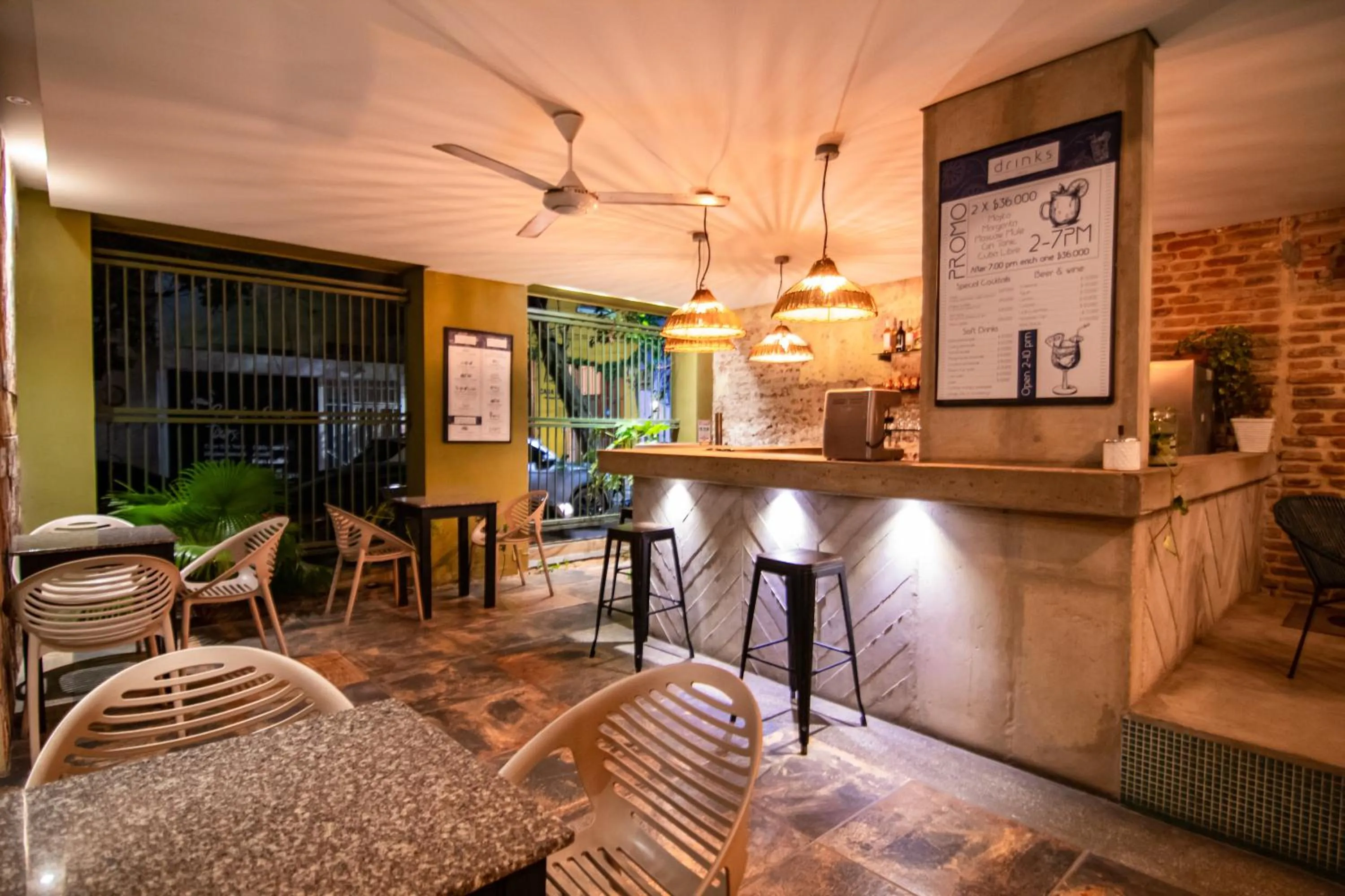 Dining area in Oasis Fresh Hotel