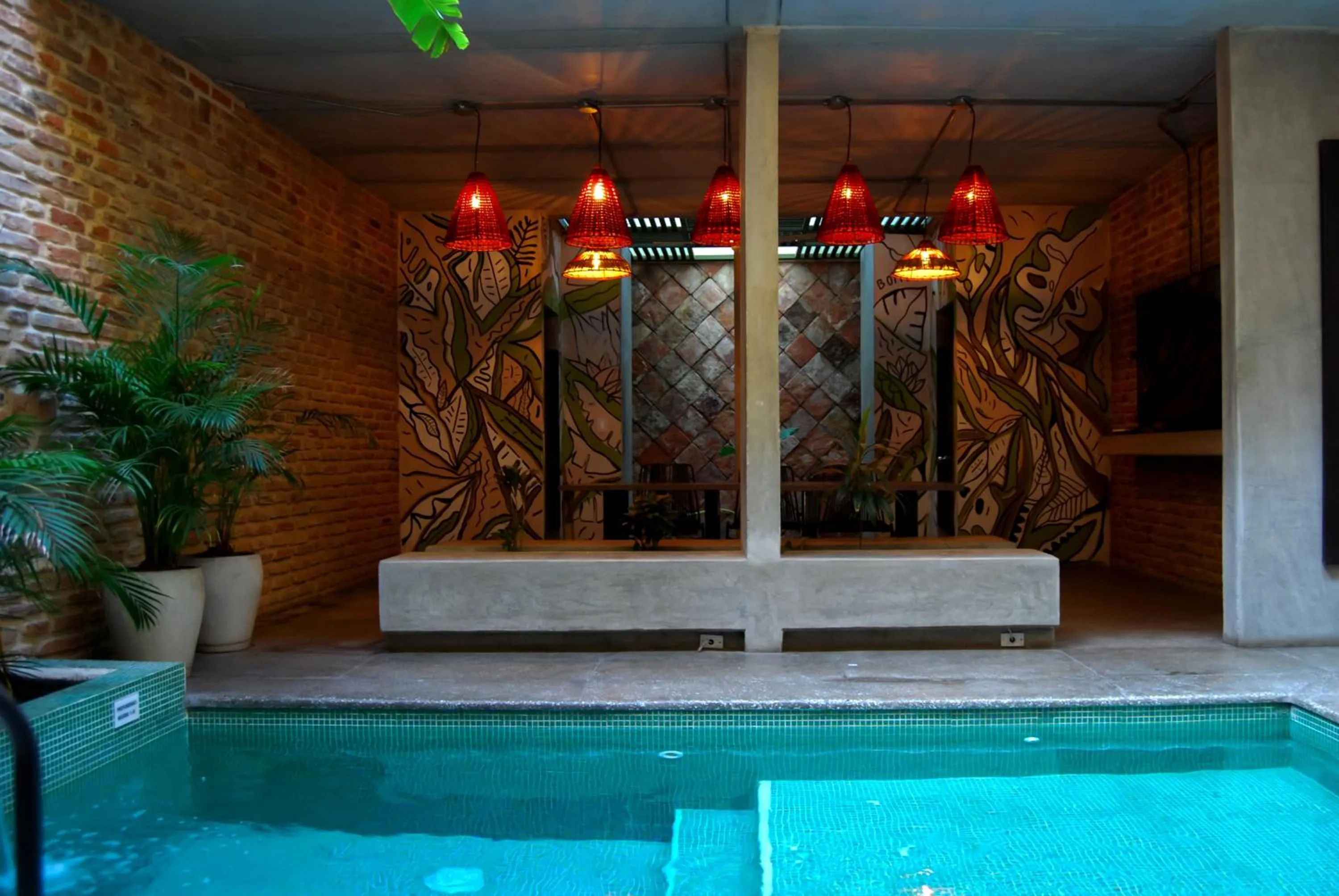 Pool view in Oasis Fresh Hotel